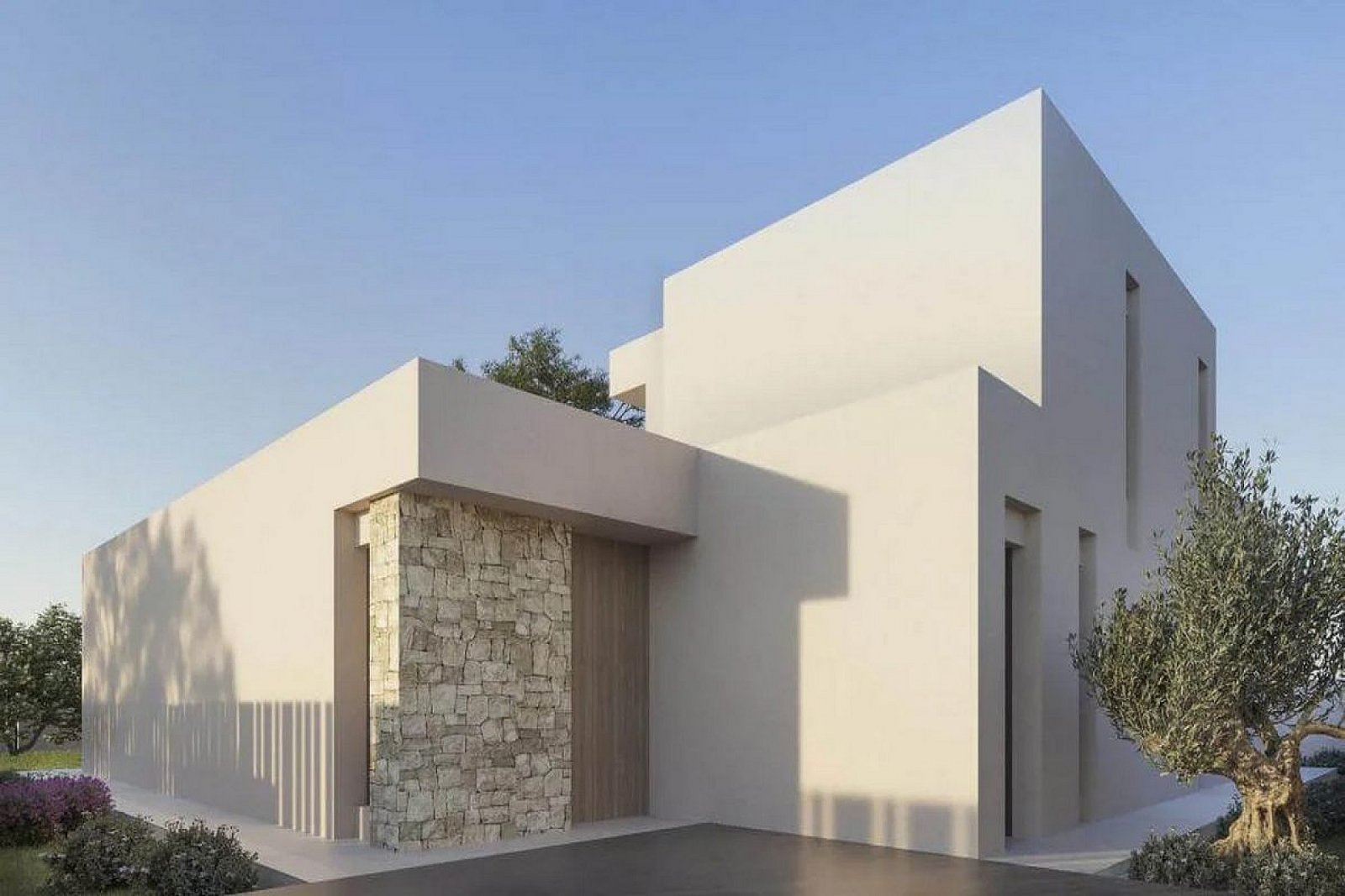 <p>Villa provided with 3 Bedrooms and 3 Bathrooms, private swimming pool and parking space on own plot. </p><p>Exclusive modern villa in Dénia, fea...