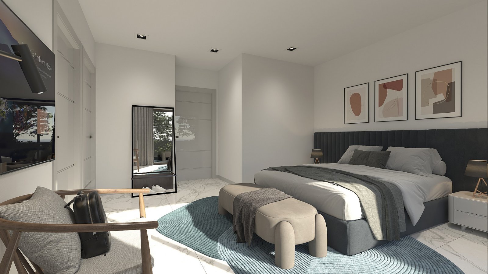 <p>Villa provided with 3 Bedrooms and 2 Bathrooms, private swimming pool and underground parking space with storage room. </p>