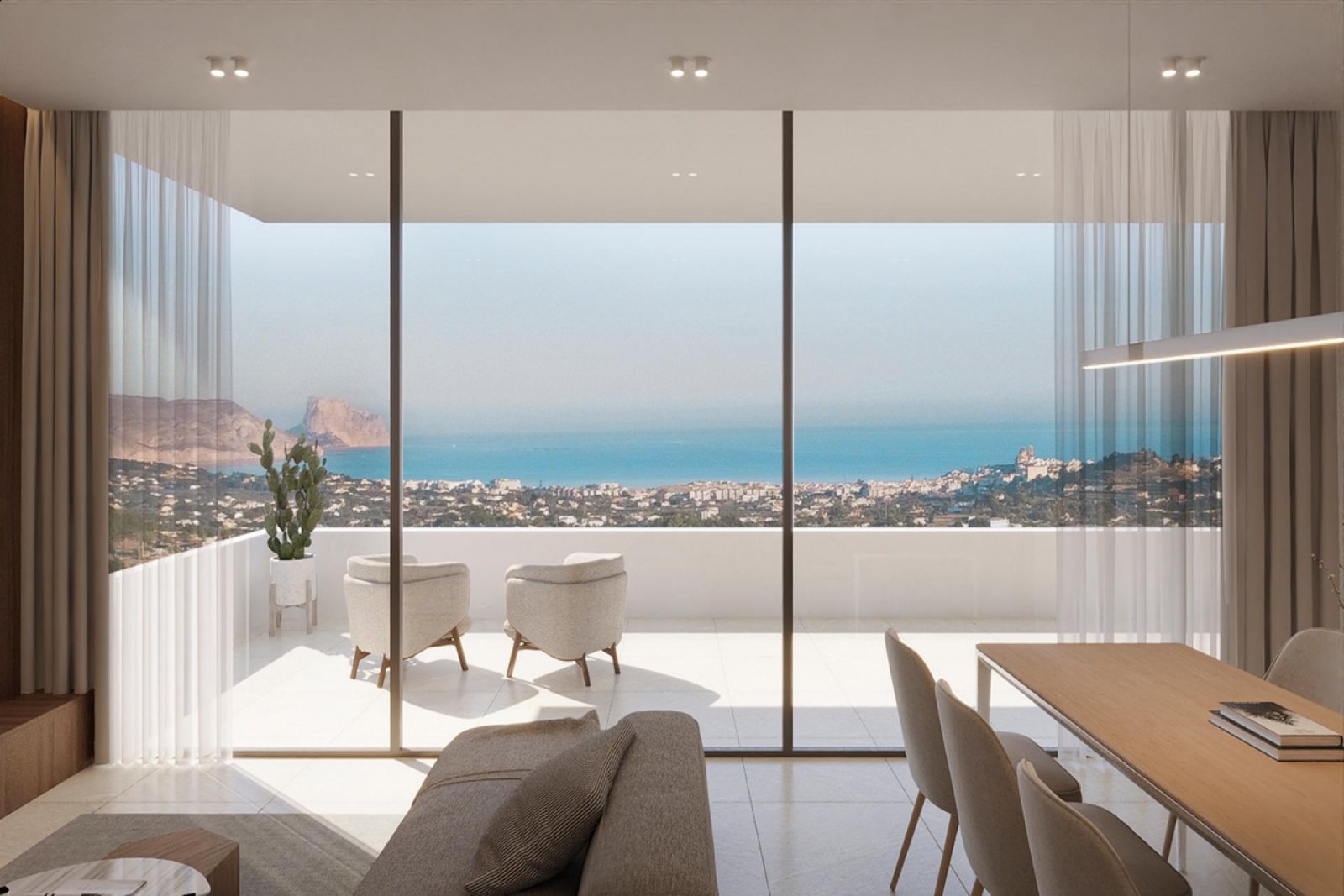 <p>Apartment with terrace provided with 2 Bedrooms and 2 Bathrooms, inside & outside swimming pool and underground parking space with storage room....