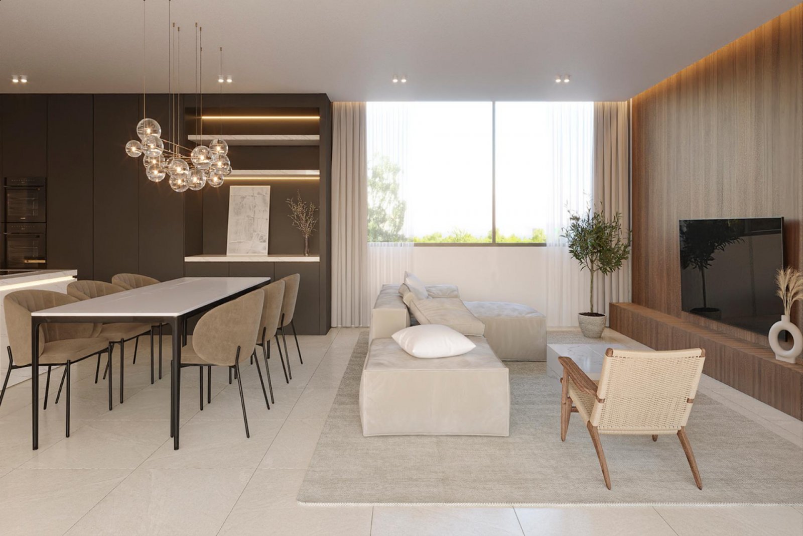 <p>Apartments - solarium provided with 3 Bedrooms and 2 Bathrooms, private swimming pool and underground parking space with storage room. </p><p>We...