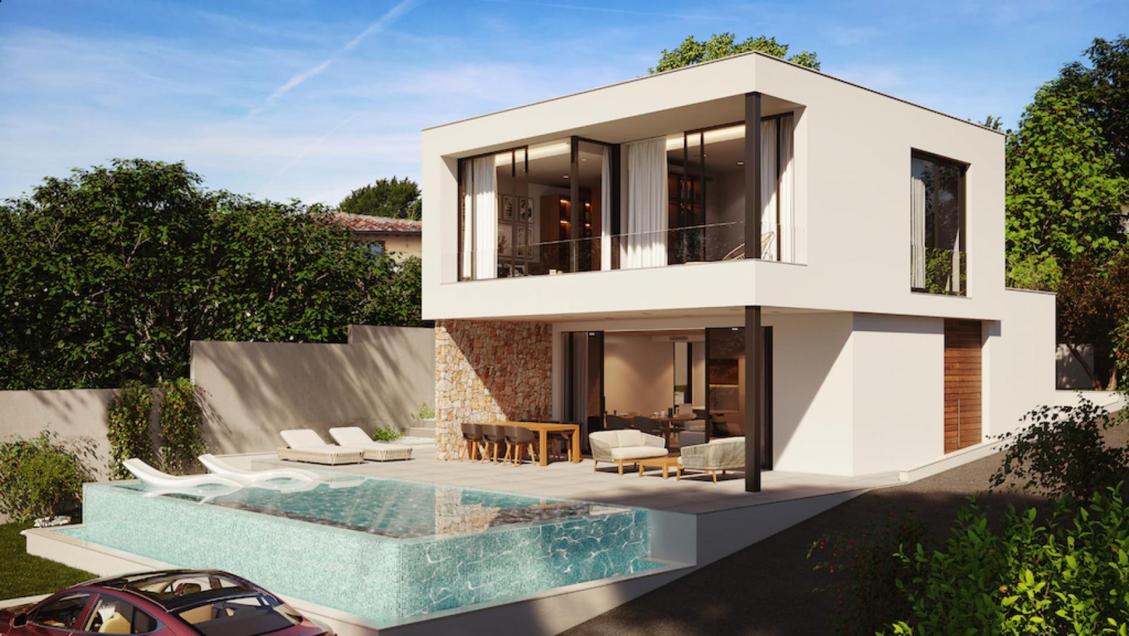 <p>Villa provided with 4 Bedrooms and 3 Bathrooms, infinity swimming pool and parking space on own plot. </p><p>Discover these unique villas in the...