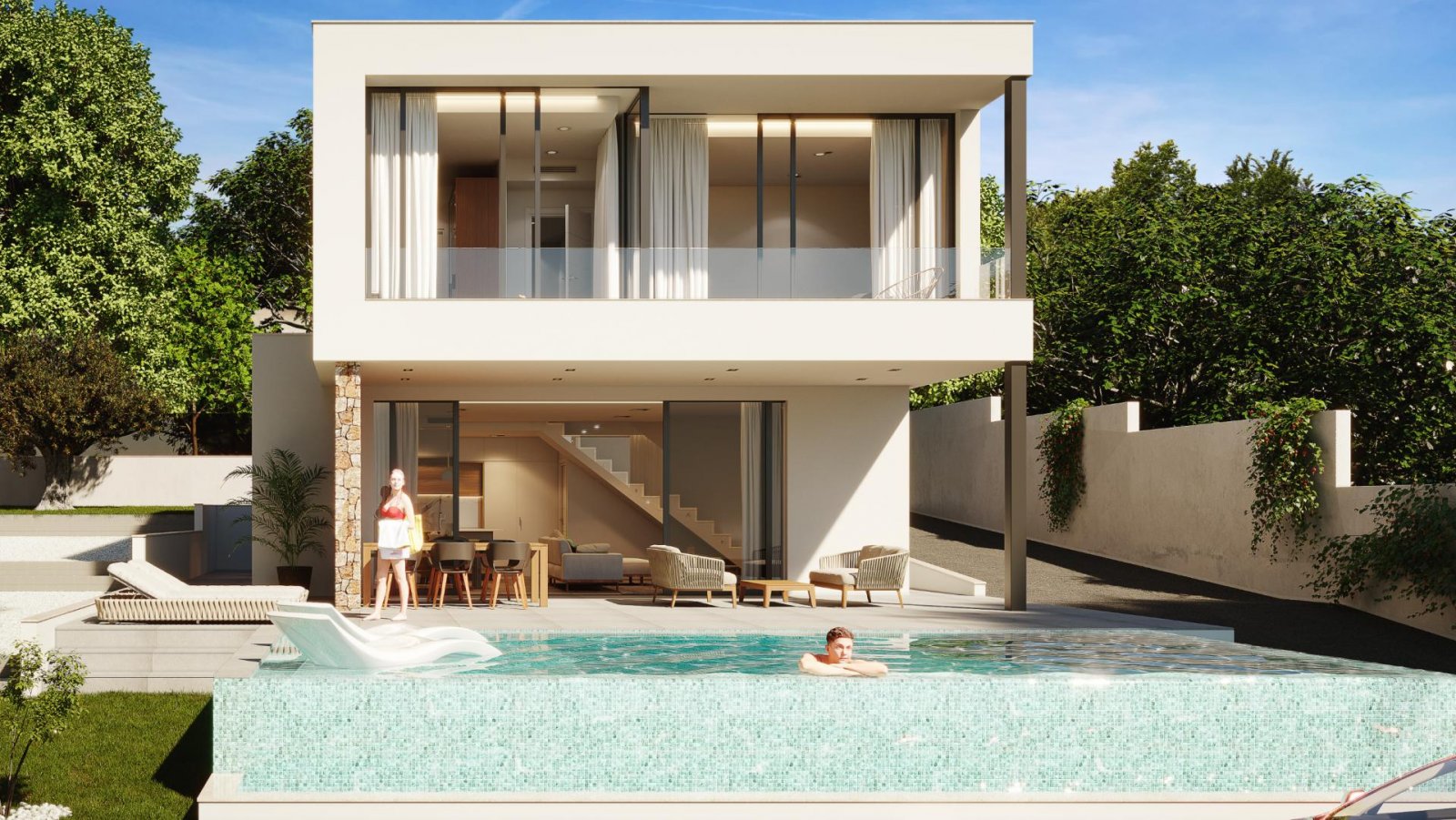 <p>Villa provided with 4 Bedrooms and 3 Bathrooms, infinity swimming pool and parking space on own plot. </p><p>Discover these unique villas in the...