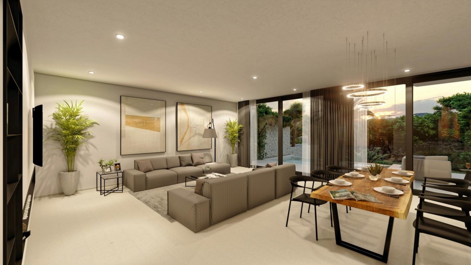 <p>Villa provided with 4 Bedrooms and 5 Bathrooms, infinity swimming pool and private garage. </p><p>Distributed across three elegant floors, this ...