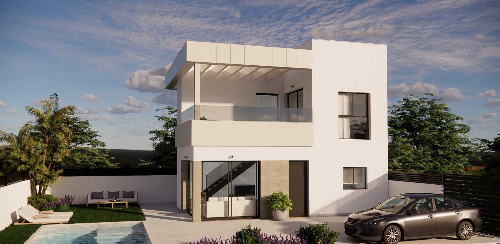 <p>Villa provided with 3 Bedrooms and 2 Bathrooms, private swimming pool and parking space on own plot. </p><p>Vistabella Golf is a golf resort nea...