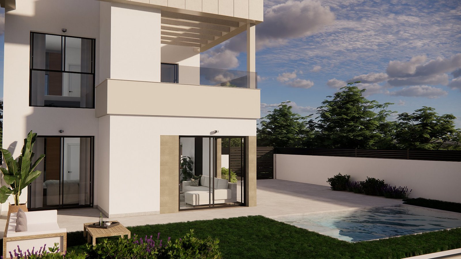 <p>Villa provided with 3 Bedrooms and 2 Bathrooms, private swimming pool and parking space on own plot. </p><p>Vistabella Golf is a golf resort nea...