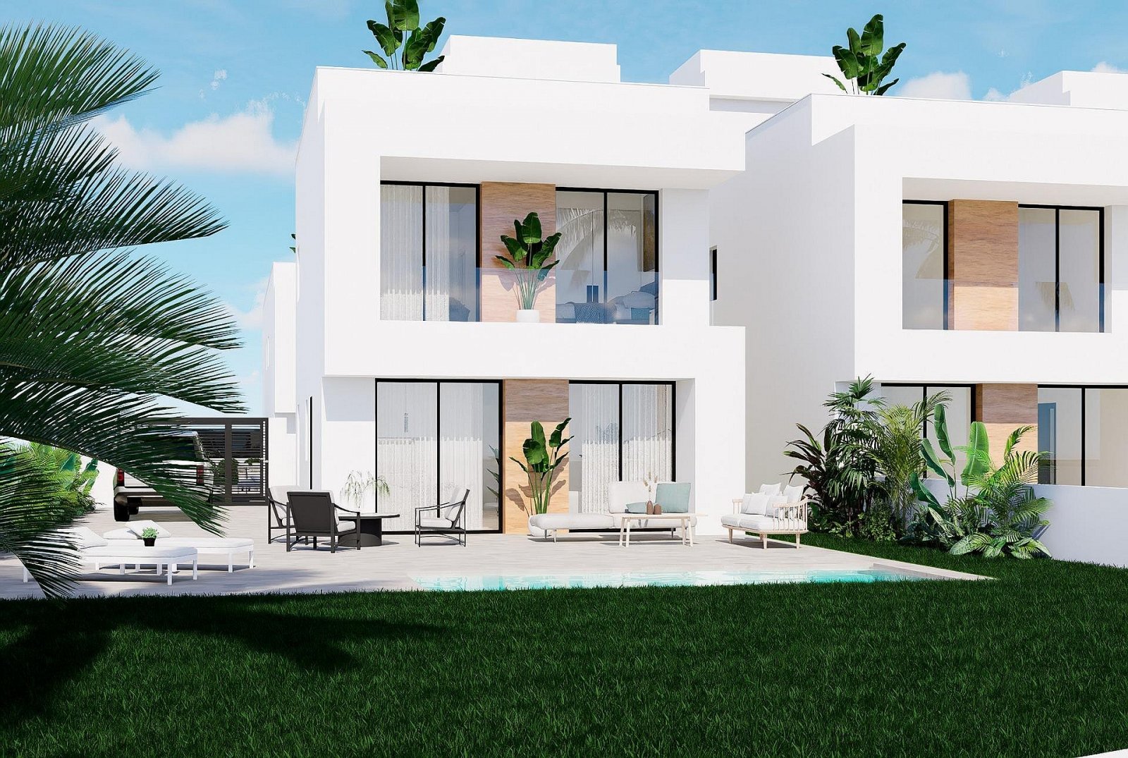 <p>Villa provided with 3 Bedrooms and 2 Bathrooms, private swimming pool and parking space on own plot. </p>