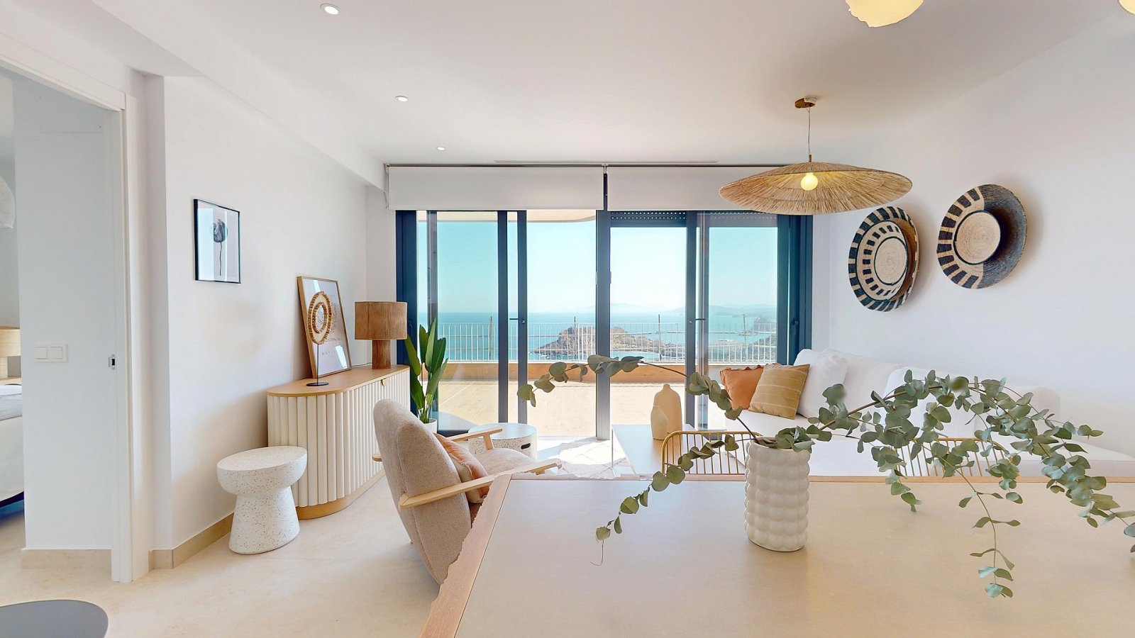 <p>Apartment with terrace provided with 3 Bedrooms and 2 Bathrooms, communal swimming pool and underground parking space. </p><p>You have unparalle...