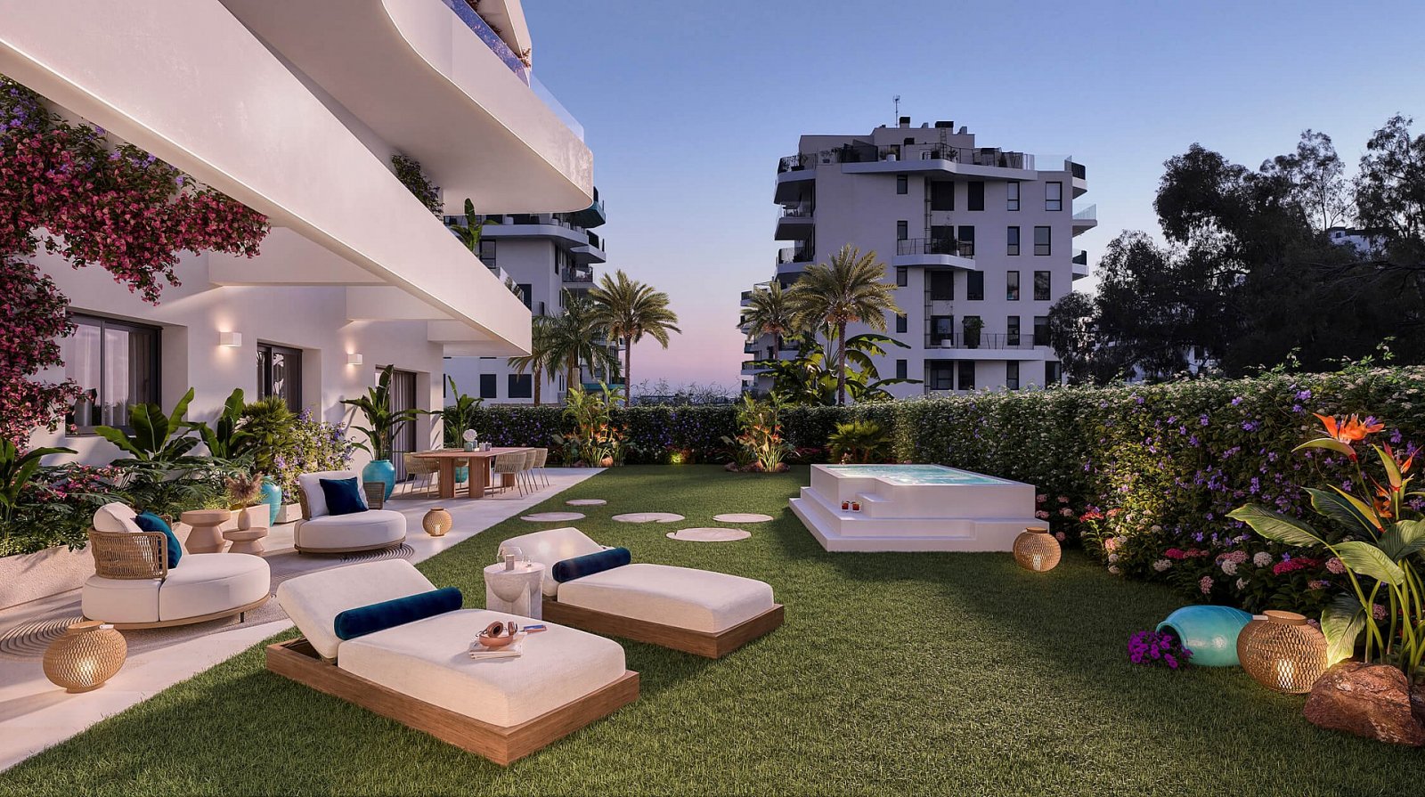 <p>Apartment with terrace provided with 2 Bedrooms and 2 Bathrooms, heated swimming pool and underground parking space with storage room. </p><p>Th...