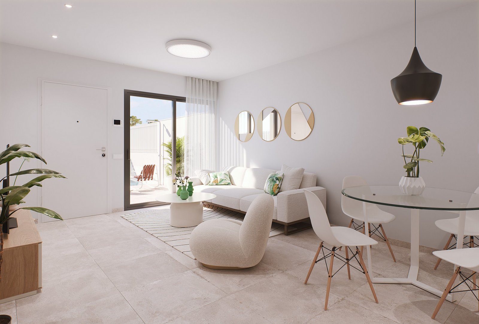 <p>Terraced villa provided with 3 Bedrooms and 2 Bathrooms, optional swimming pool and parking space on own plot. </p><p>Pilar de la Horadada is a ...