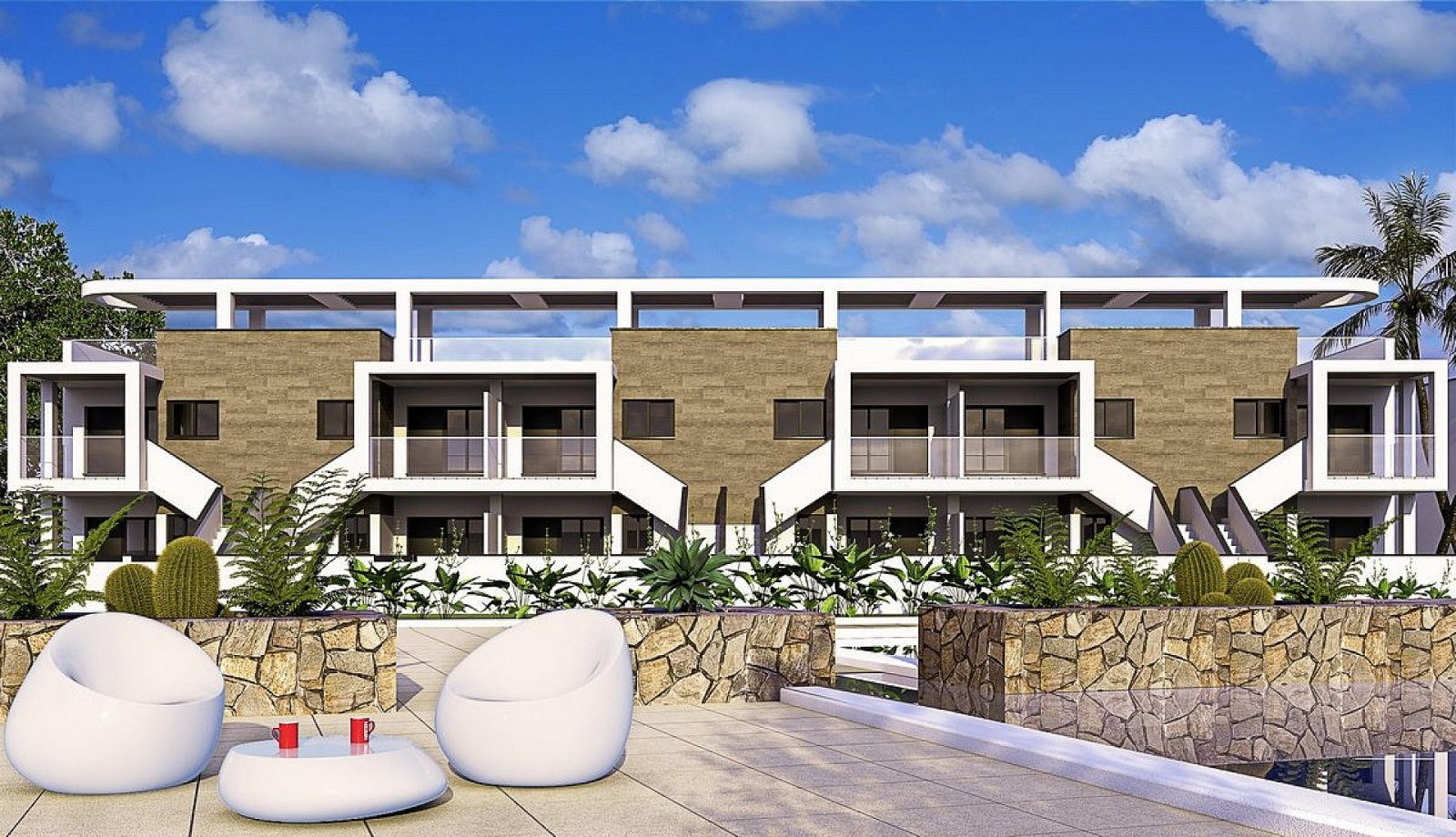 <p>Apartment with terrace provided with 3 Bedrooms and 2 Bathrooms, communal swimming pool and underground parking space with storage room. </p>