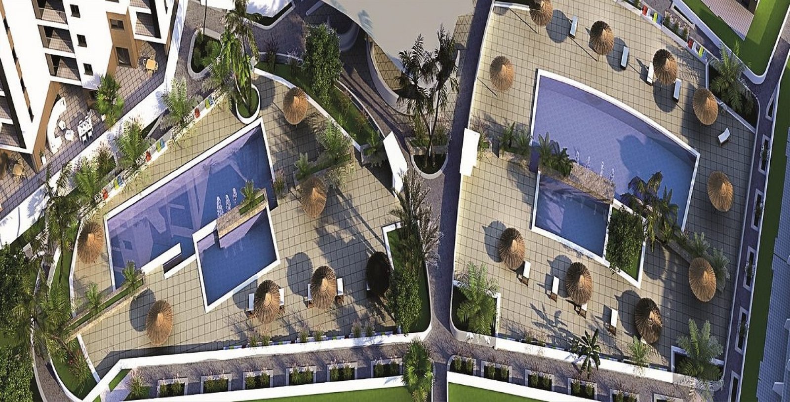 <p>Apartment with terrace provided with 3 Bedrooms and 2 Bathrooms, communal swimming pool and underground parking space with storage room. </p>
