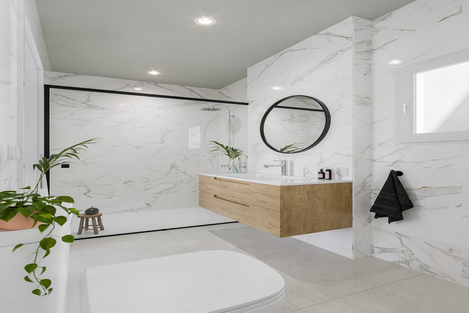 <p>Apartment with garden provided with 1 Bedrooms and 1 Bathrooms, communal swimming pool and underground parking space. </p>