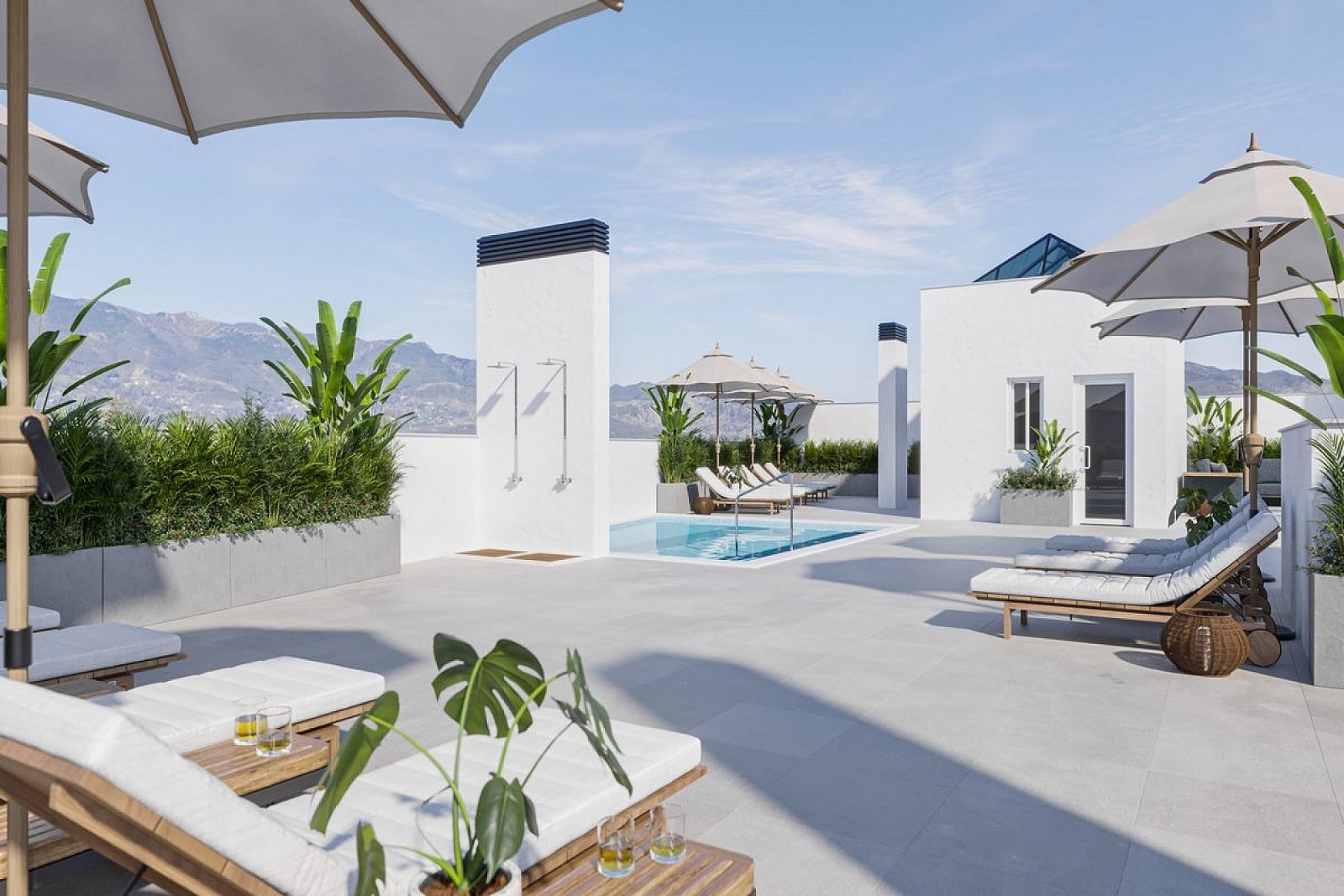 <p>Apartment with garden provided with 1 Bedrooms and 1 Bathrooms, communal swimming pool and underground parking space. </p>