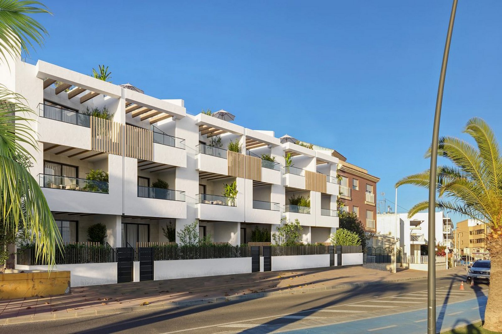 <p>Apartment with terrace provided with 2 Bedrooms and 1 Bathrooms, communal swimming pool and underground parking space. </p>