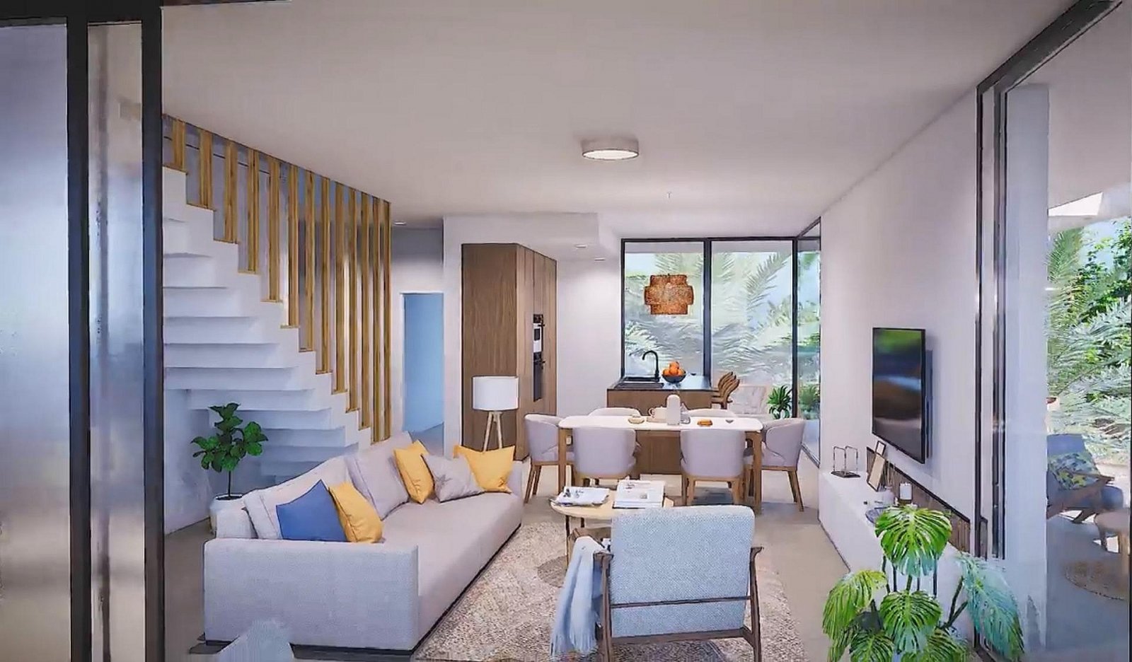 <p>Apartment with garden provided with 2 Bedrooms and 2 Bathrooms, communal swimming pool and underground parking space with storage room. </p>