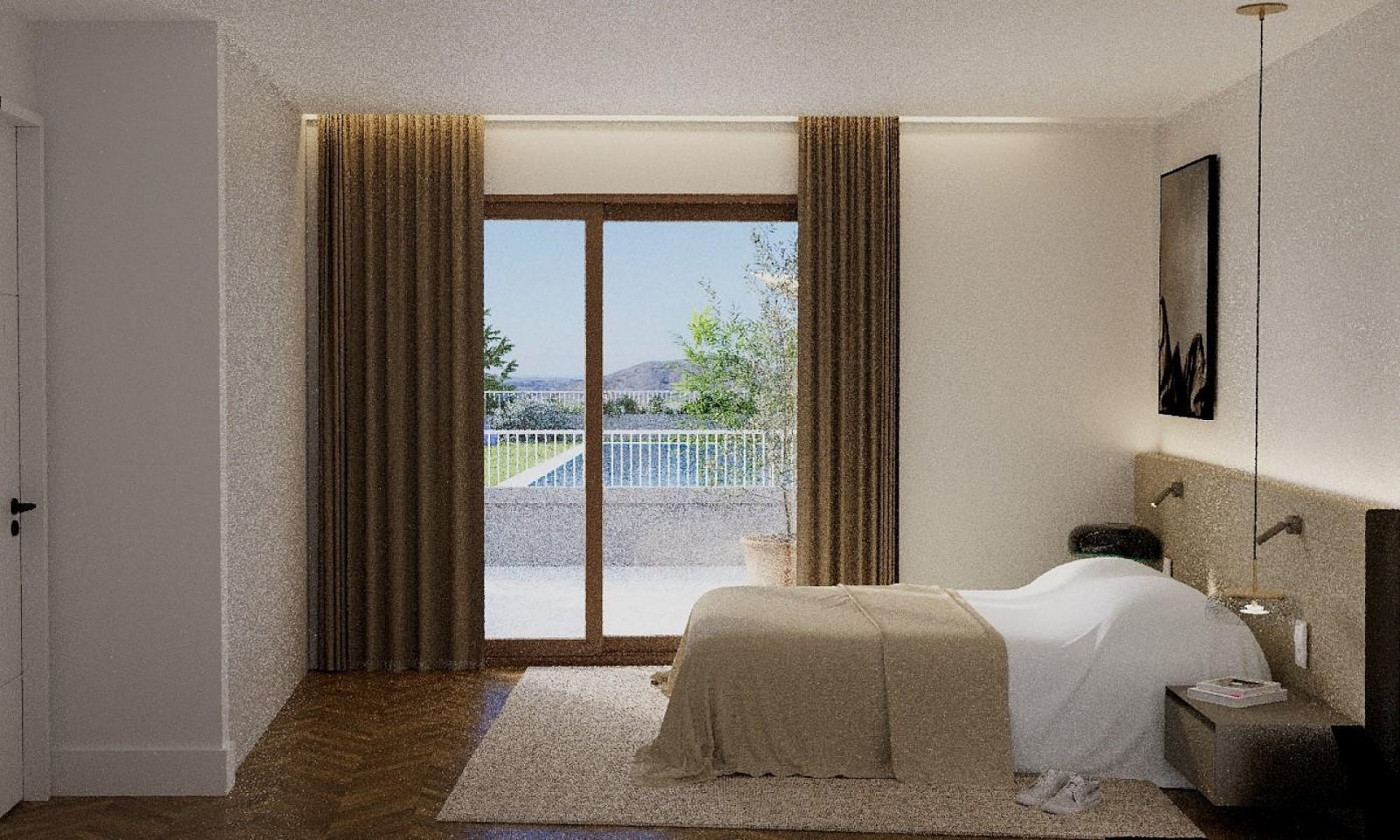 <p>Apartment with garden provided with 3 Bedrooms and 2 Bathrooms, communal swimming pool and parking spot. </p><p>An exclusive development of 15 m...