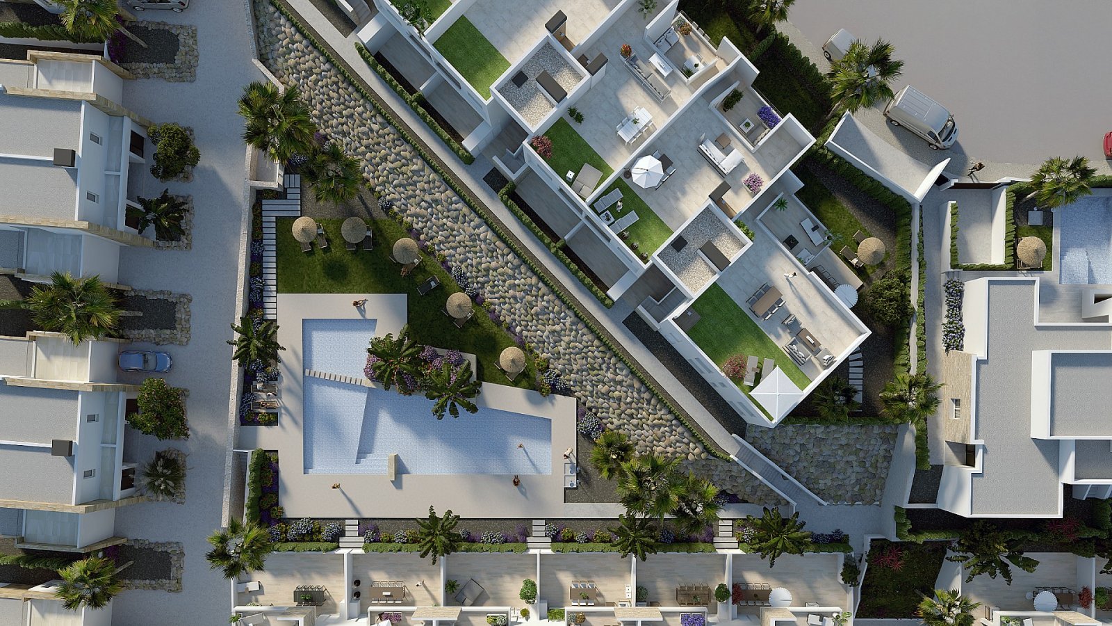 La Finca Golf: <p>Apartments - solarium provided with 2 Bedrooms and 2 Bathrooms, communal swimming pool and optional underground parking & storage room. </p><p>A... 