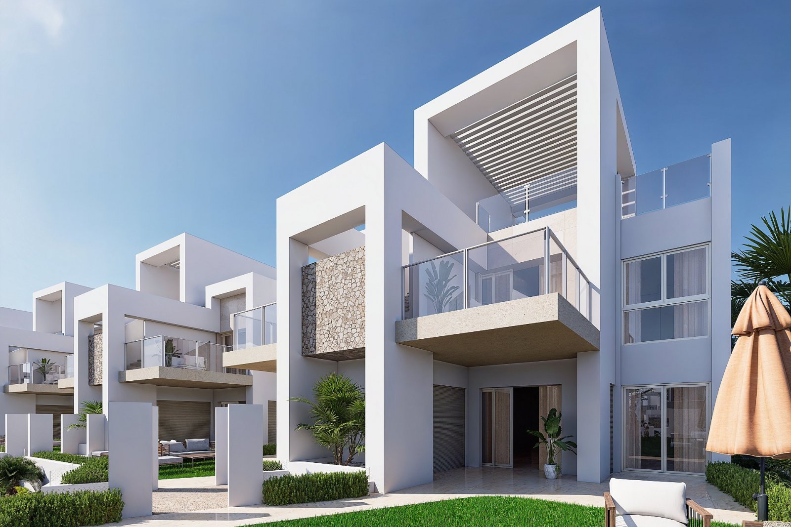 <p>Apartment with garden provided with 3 Bedrooms and 2 Bathrooms, communal swimming pool and parking spot. </p><p>the Lagunas de La Mata y Torrevi...