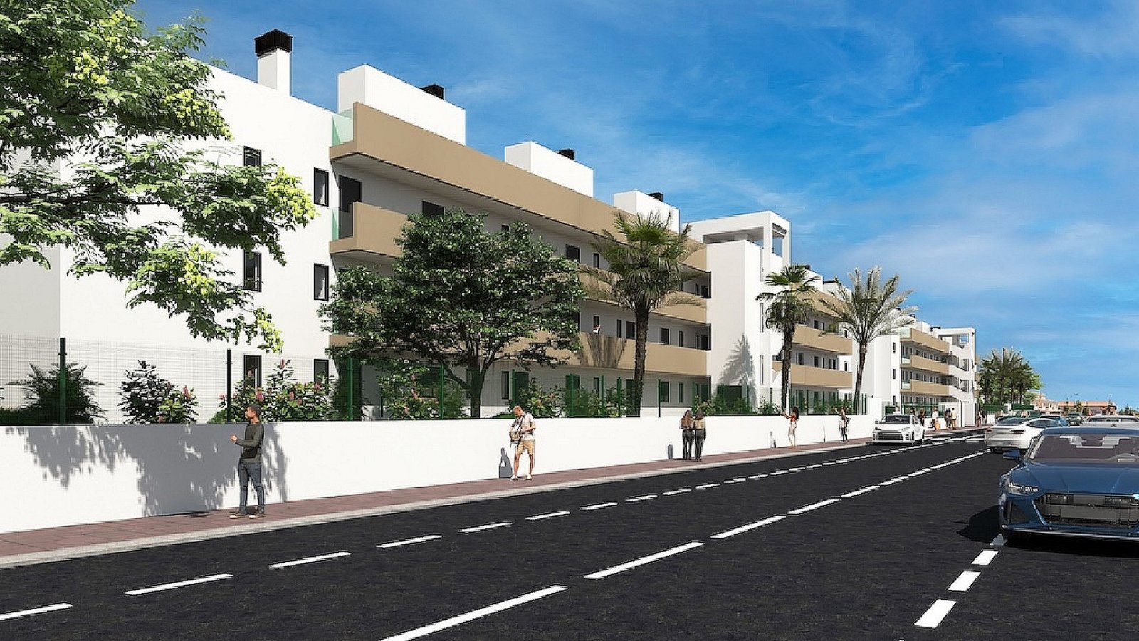 <p>Apartment with garden provided with 2 Bedrooms and 2 Bathrooms, communal swimming pool and underground parking space. </p><p>A total of 240 cont...
