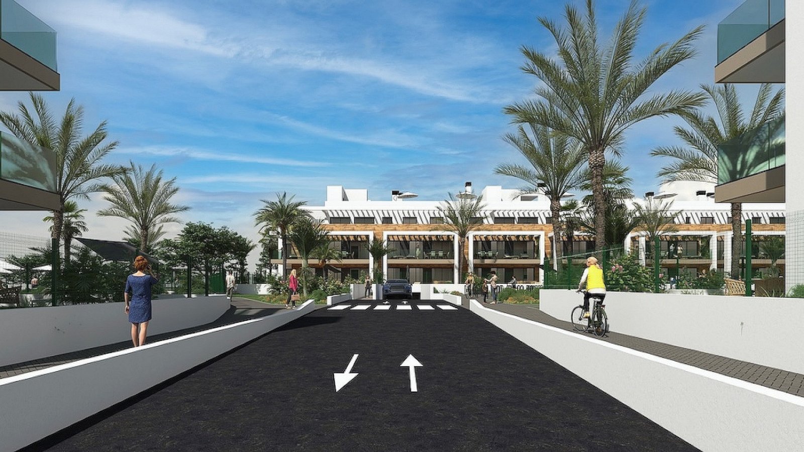 <p>Apartment with garden provided with 2 Bedrooms and 2 Bathrooms, communal swimming pool and underground parking space. </p><p>A total of 240 cont...