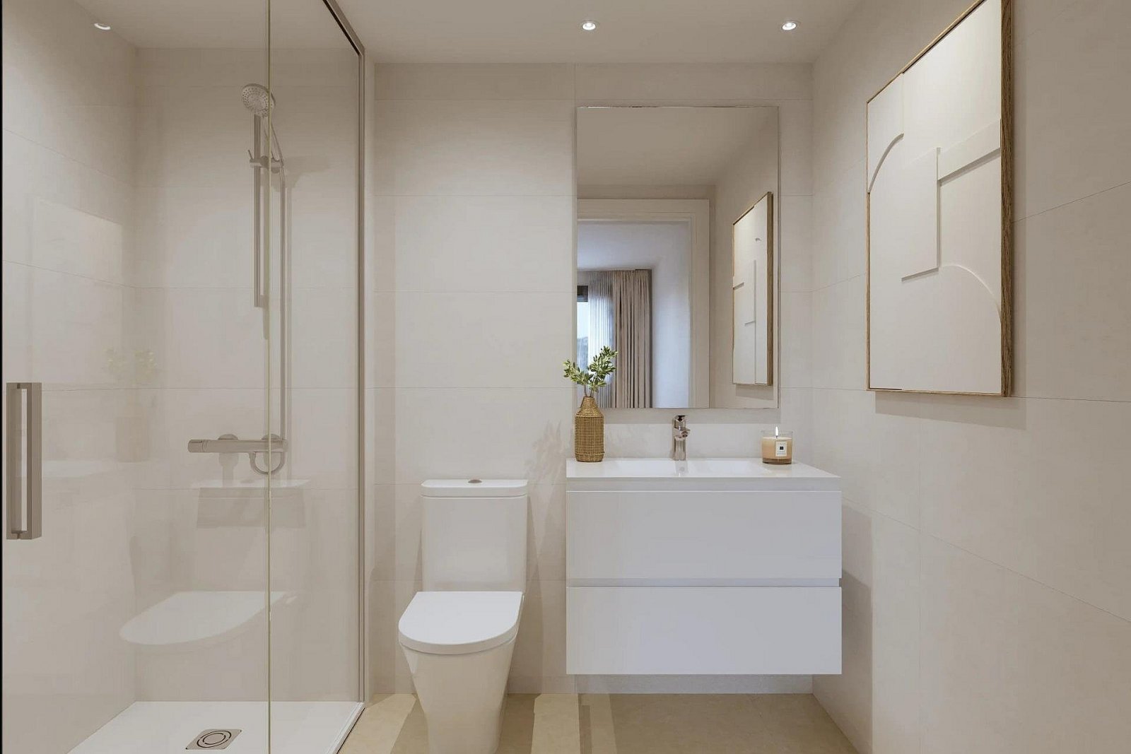 <p>Apartment with terrace provided with 2 Bedrooms and 2 Bathrooms, communal swimming pool and underground parking space with storage room. </p>