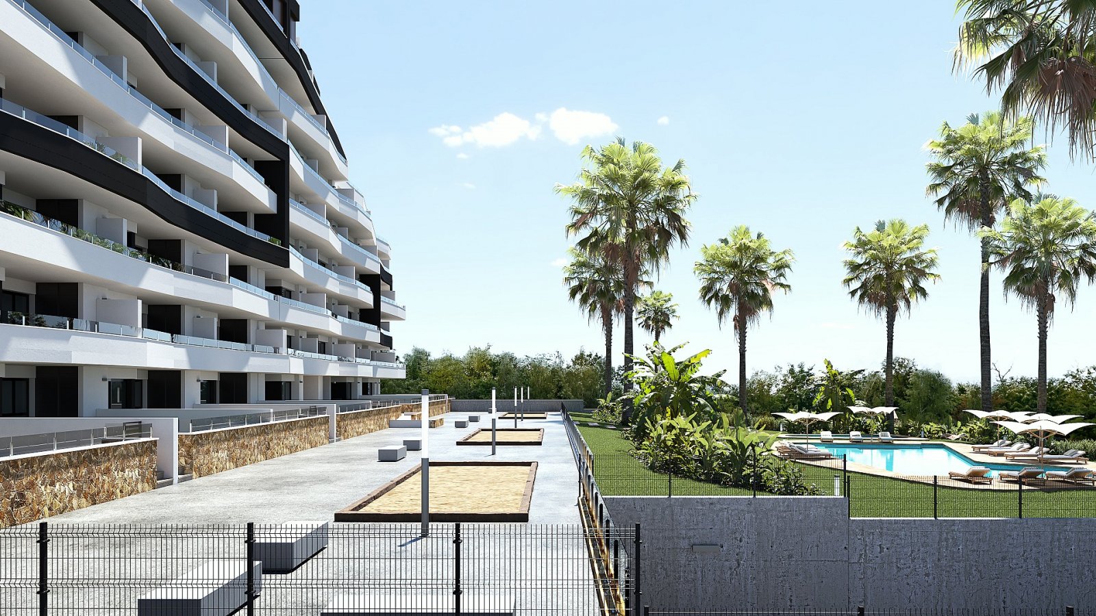 <p>Apartment with terrace provided with 2 Bedrooms and 2 Bathrooms, communal swimming pool and parking space with underground storage. </p><p>Are y...