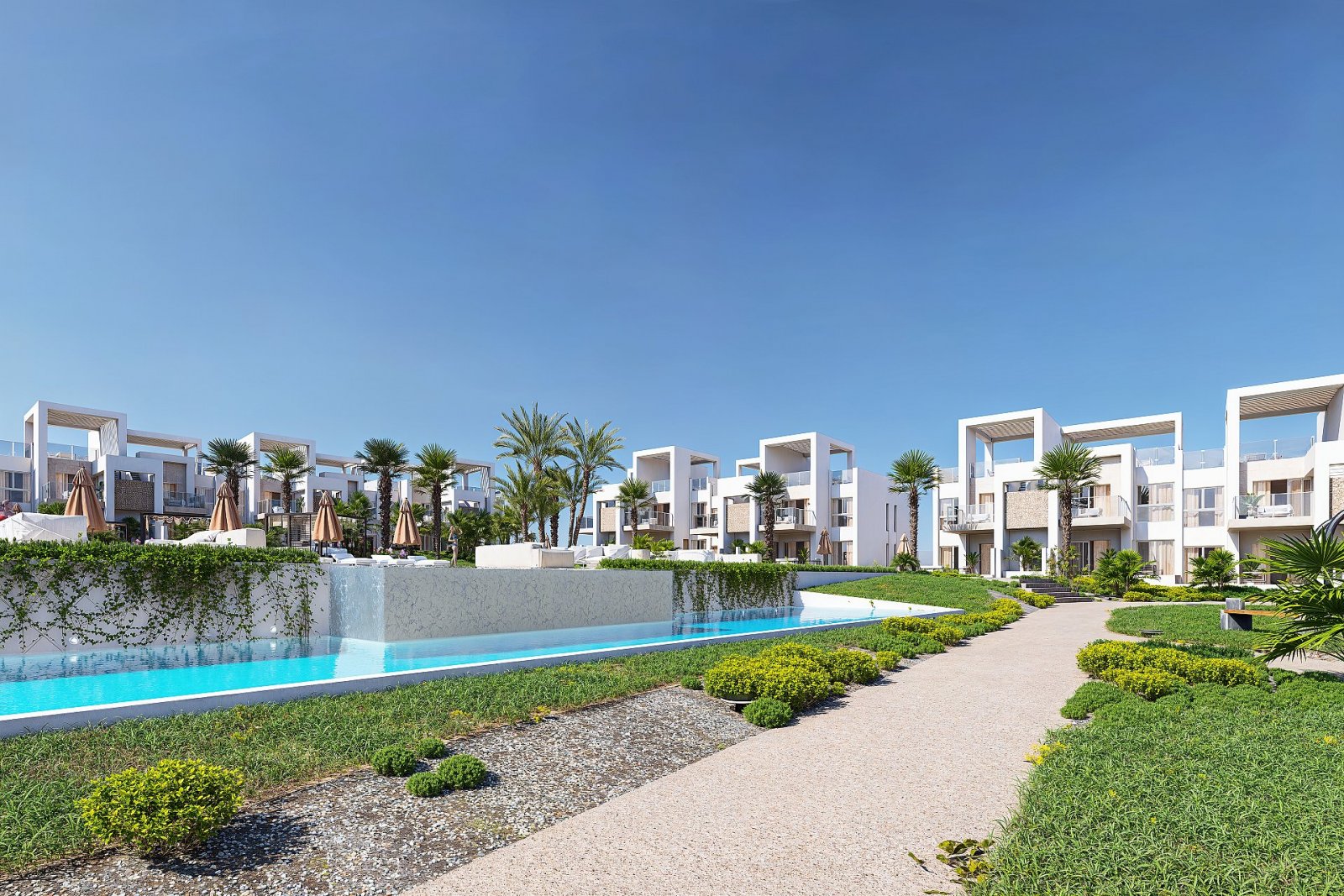 <p>Apartments - solarium provided with 2 Bedrooms and 2 Bathrooms, communal swimming pool and parking spot. </p><p>Ciudad Quesada is popular with t...