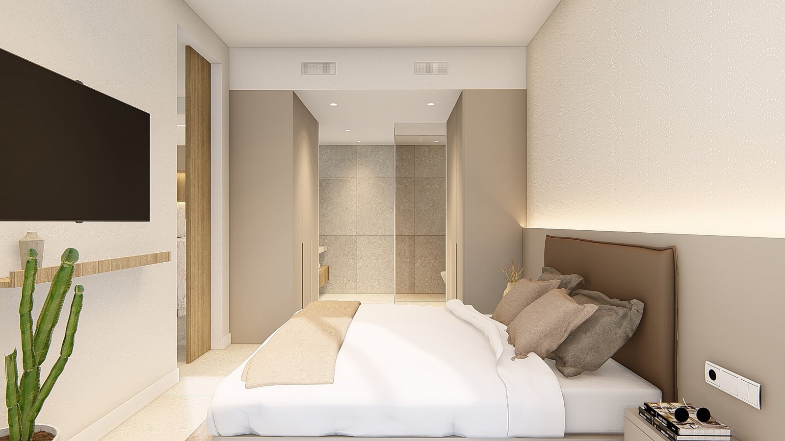 <p>Apartments - solarium provided with 2 Bedrooms and 2 Bathrooms, communal swimming pool and parking spot. </p><p>Ciudad Quesada is popular with t...