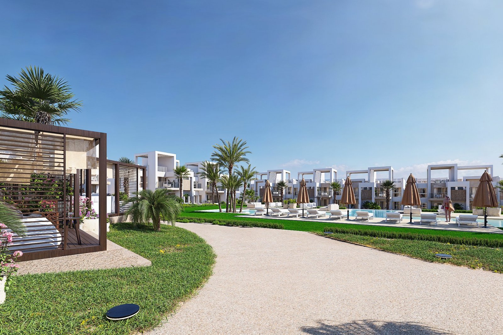<p>Apartments - solarium provided with 2 Bedrooms and 2 Bathrooms, communal swimming pool and parking spot. </p><p>Ciudad Quesada is popular with t...