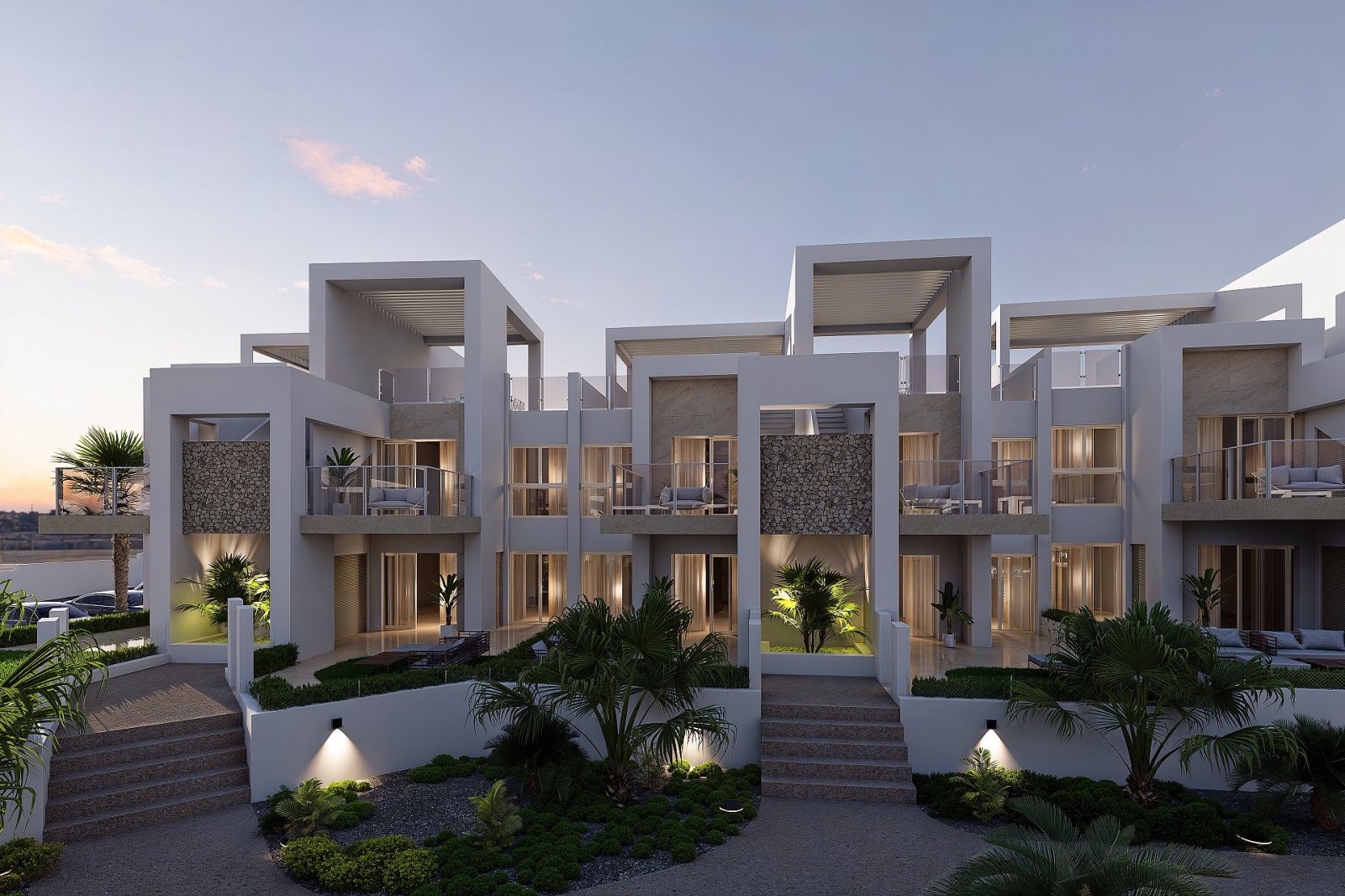 <p>Apartments - solarium provided with 2 Bedrooms and 2 Bathrooms, communal swimming pool and parking spot. </p><p>Ciudad Quesada is popular with t...