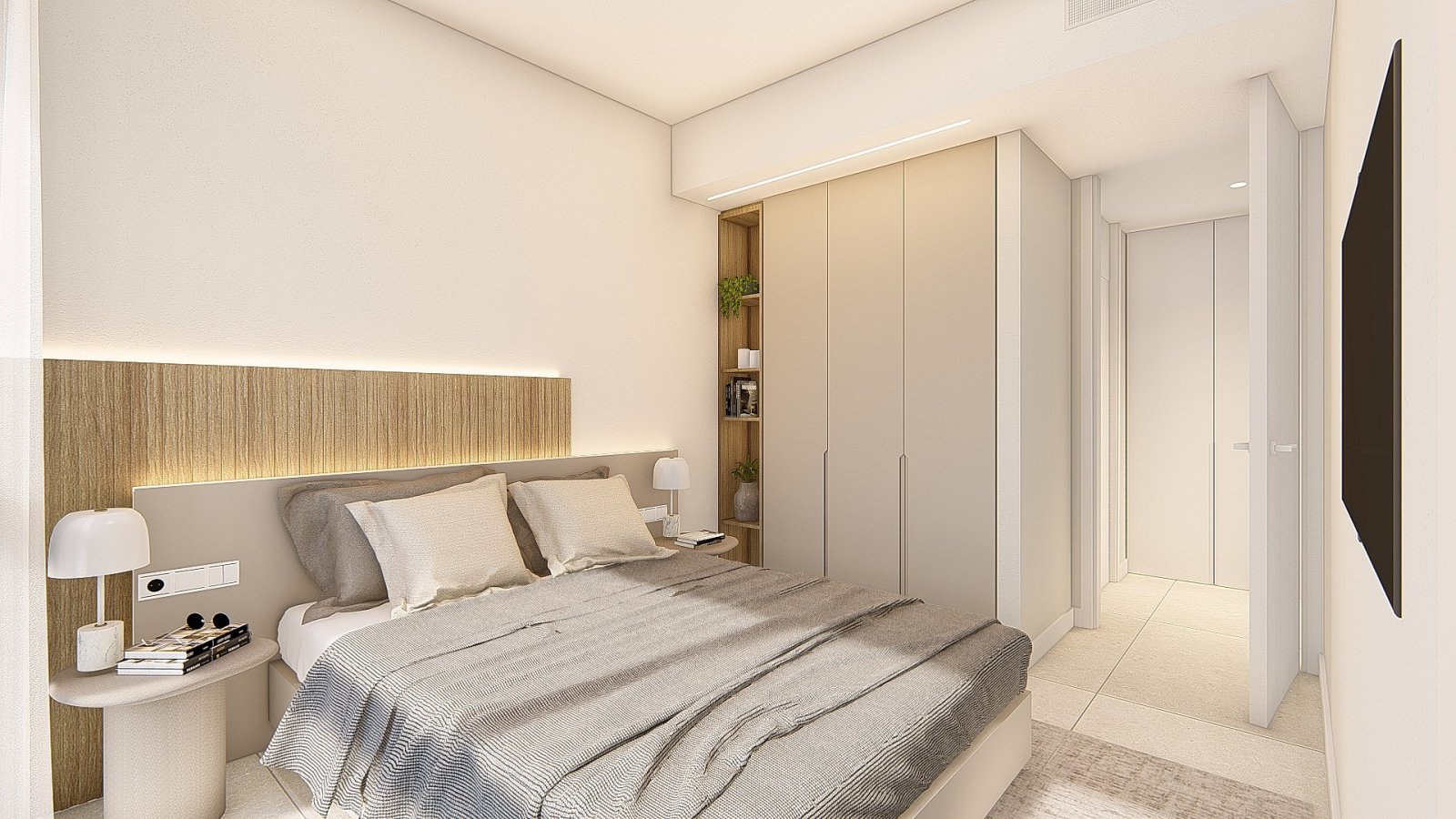 <p>Apartments - solarium provided with 2 Bedrooms and 2 Bathrooms, communal swimming pool and parking spot. </p><p>Ciudad Quesada is popular with t...