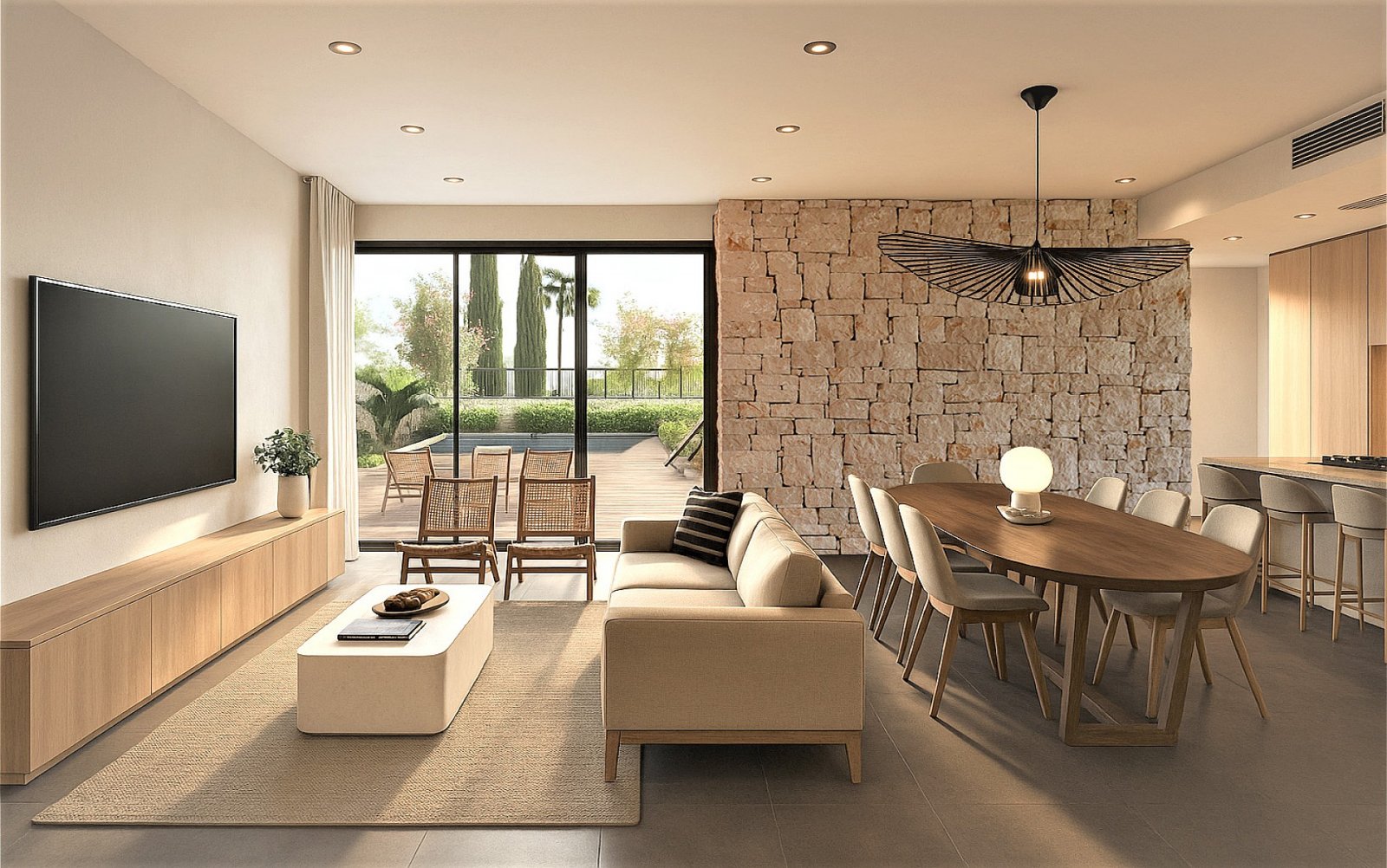 Santa Rosalía Resort: <p>Villa provided with 3 Bedrooms and 3 Bathrooms, private swimming pool and parking space on own plot. </p> 