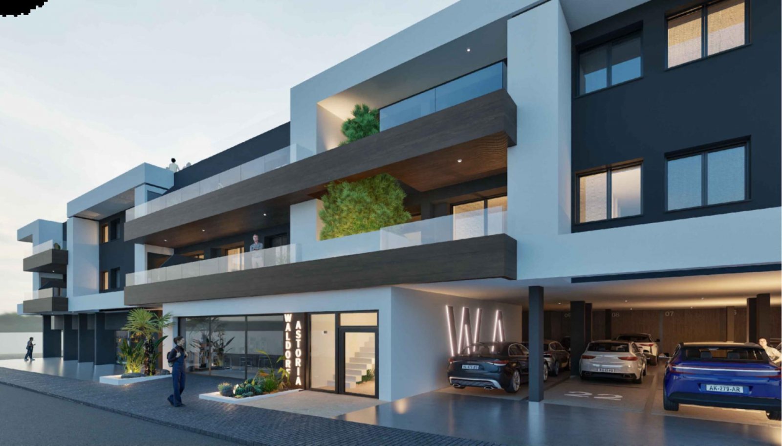 <p>Apartment with terrace provided with 2 Bedrooms and 2 Bathrooms, communal swimming pool and optional underground parking space. </p><p>One of th...