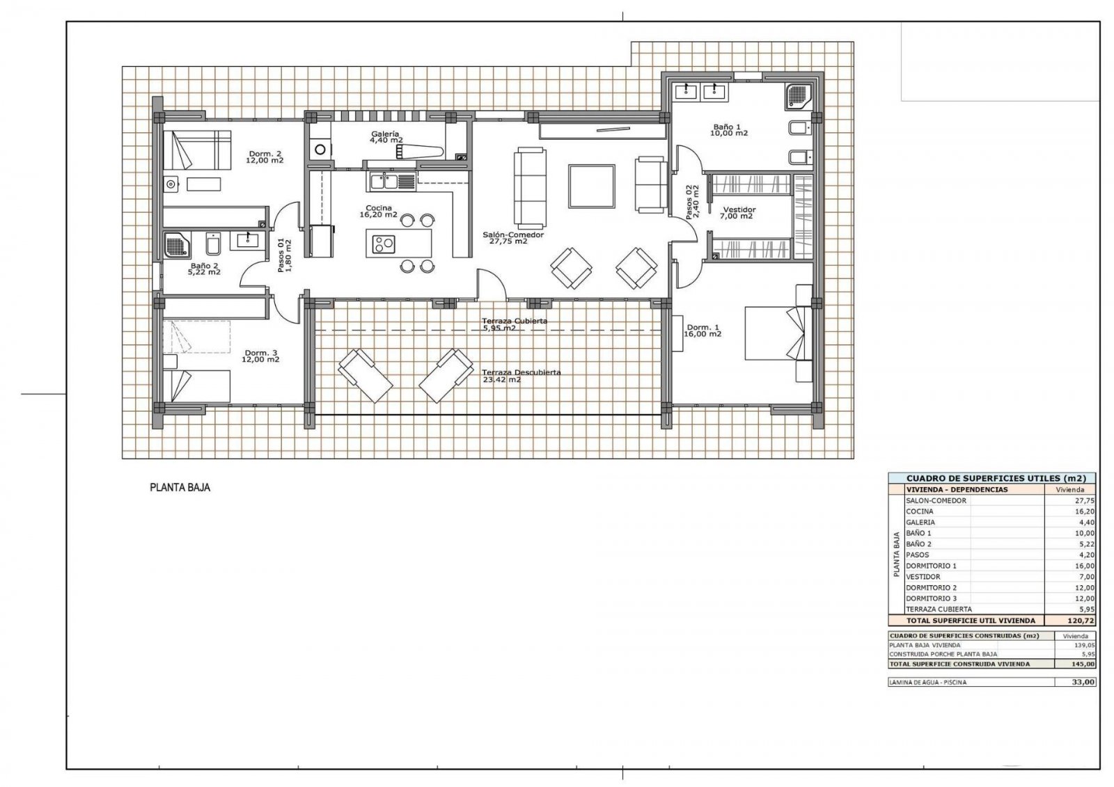 <p>Villa provided with 3 Bedrooms and 2 Bathrooms, private swimming pool and parking space on own plot. </p><p>Modern New Build Villa in various co...