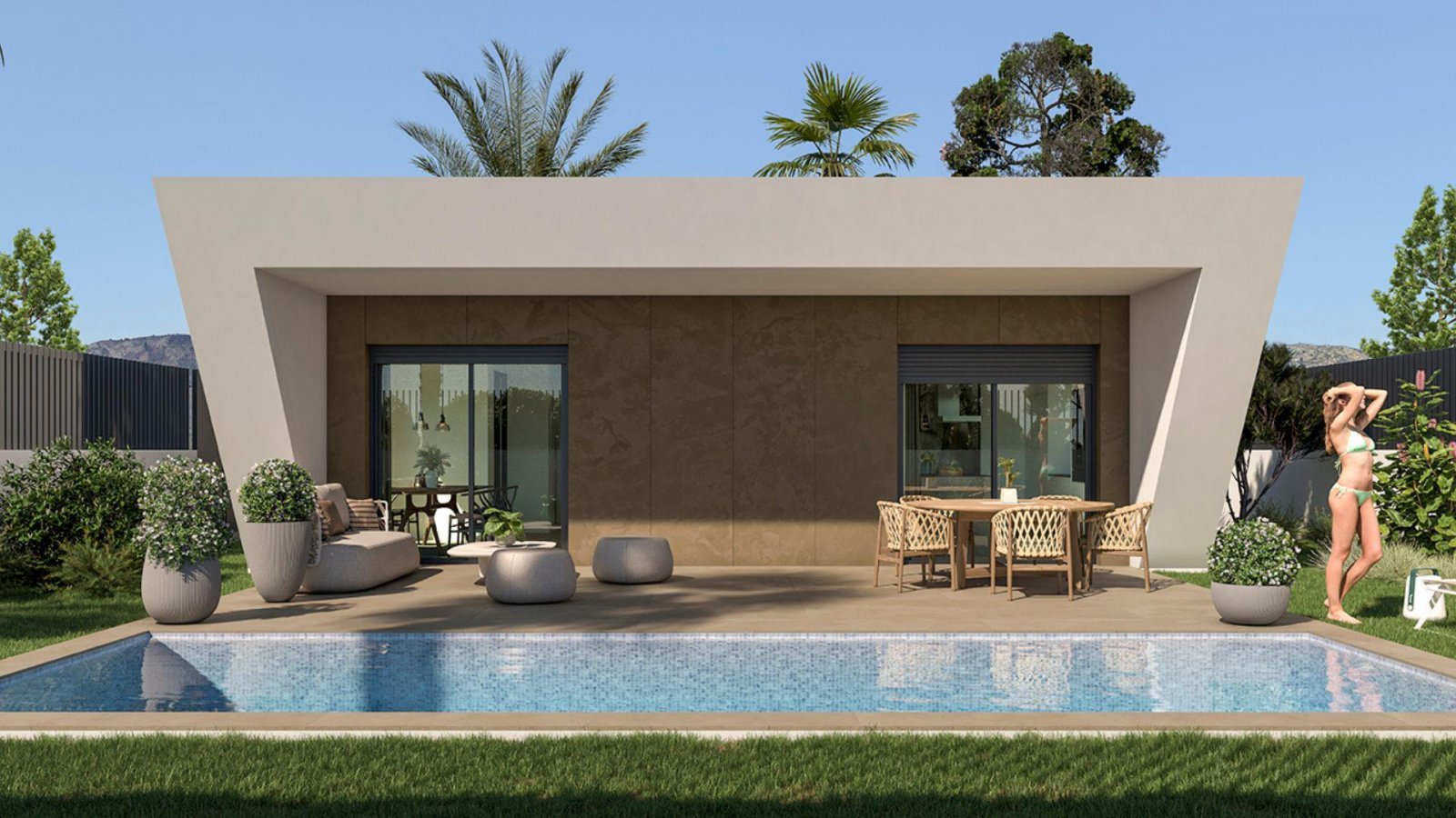 <p>Villa provided with 3 Bedrooms and 2 Bathrooms, optional swimming pool and parking space on own plot. </p><p>These villas have a spacious living...