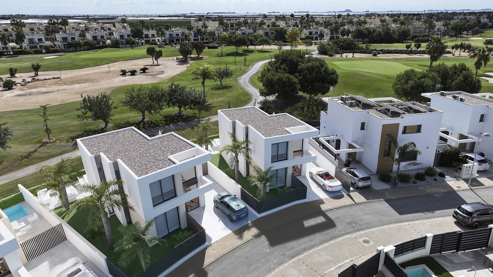 <p>Villa provided with 3 Bedrooms and 3 Bathrooms, private swimming pool and parking space on own plot. </p><p>Roda Golf & Beach Resort is one of t...