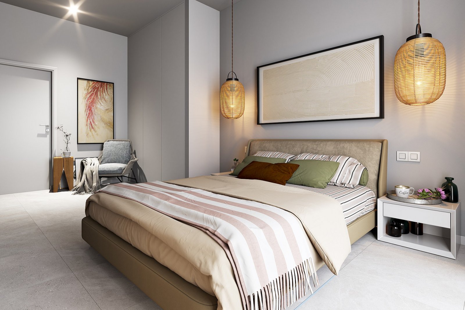 <p>Apartment with terrace provided with 3 Bedrooms and 2 Bathrooms, communal swimming pool and underground parking space with storage room. </p><p>...