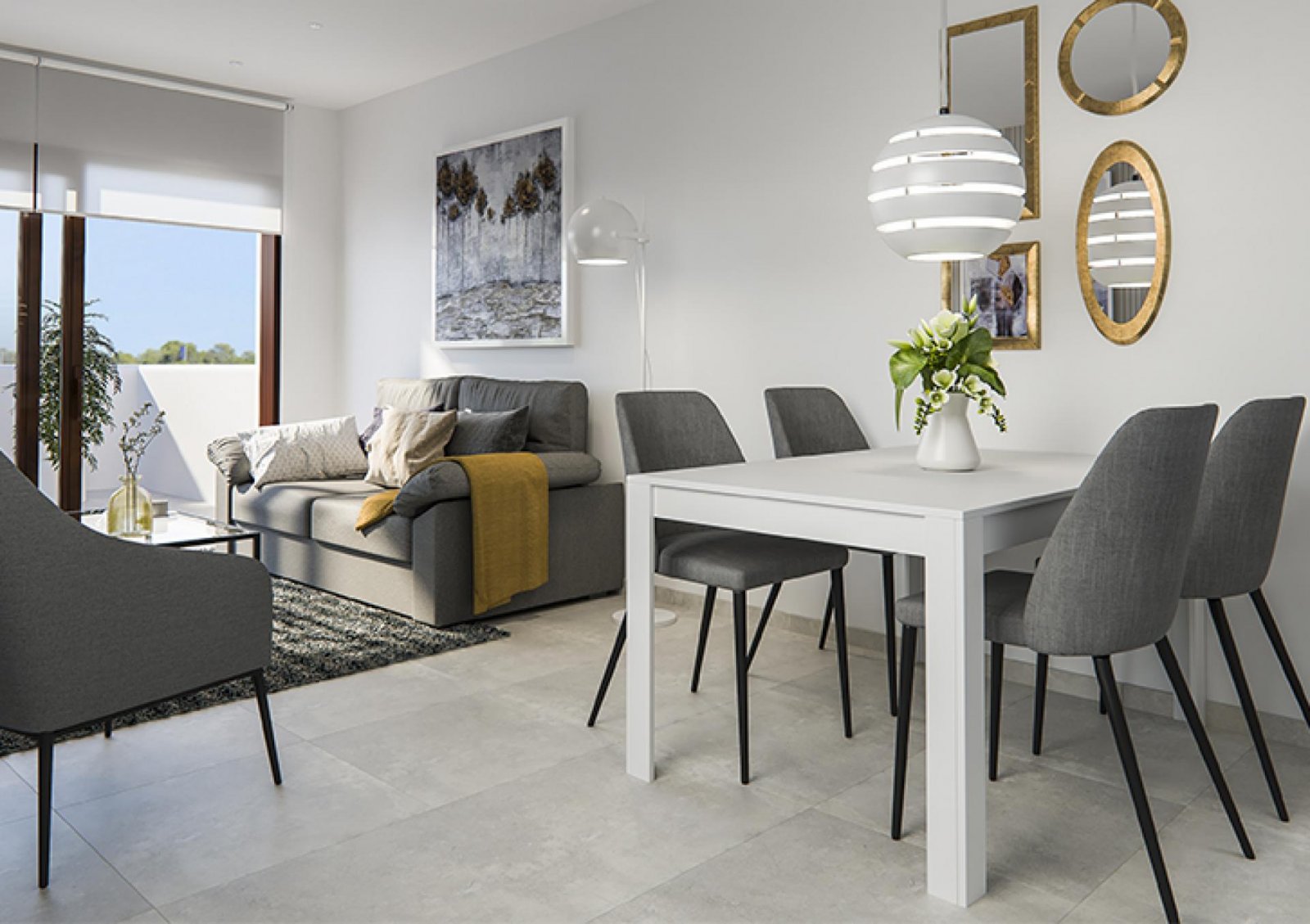 <p>Apartment with terrace provided with 2 Bedrooms and 1 Bathrooms, communal swimming pool and underground parking space. </p><p>Beautiful apartmen...