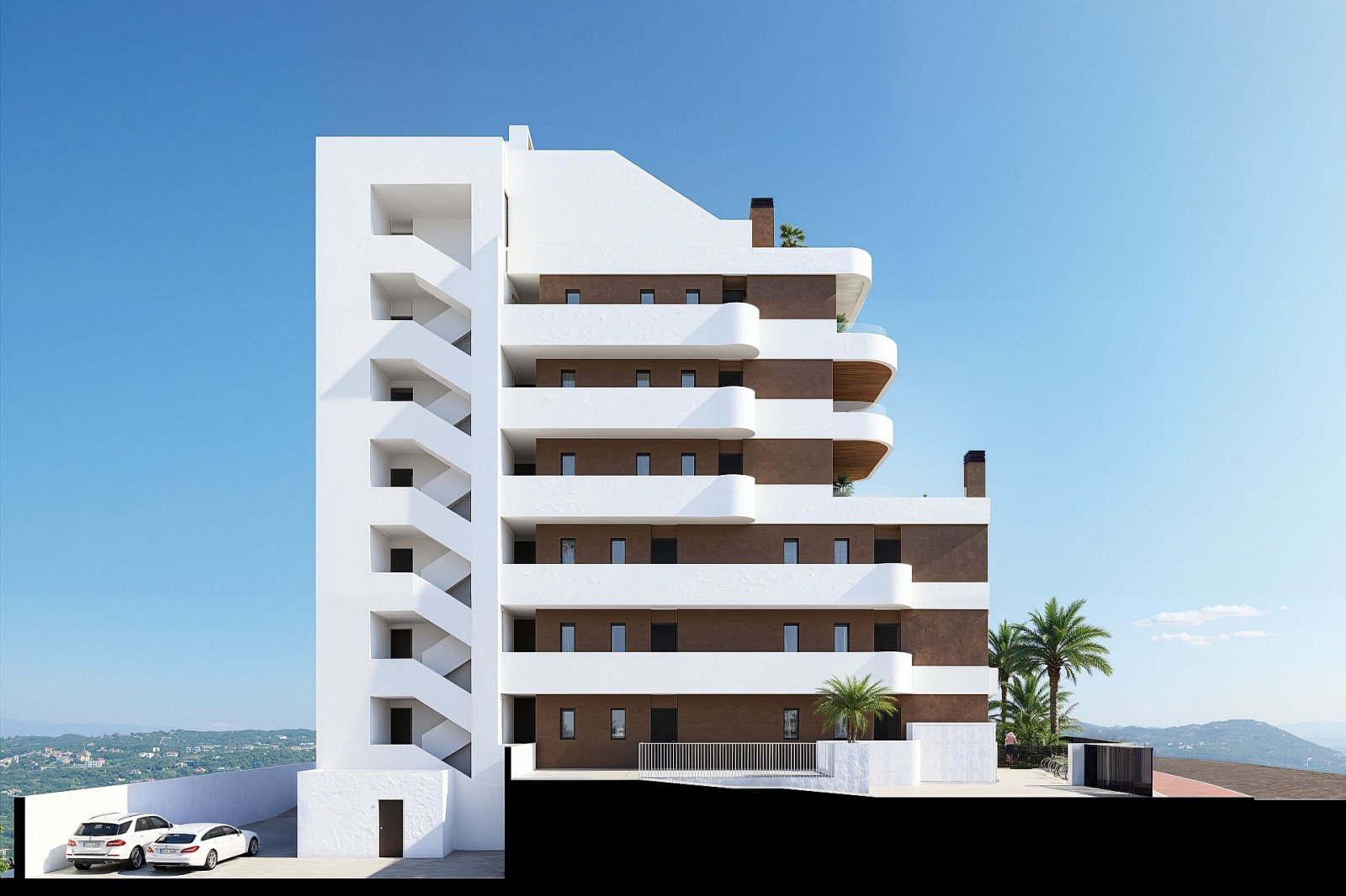 <p>Apartment with terrace provided with 2 Bedrooms and 2 Bathrooms, communal swimming pool and private parking space within domain. </p><p>19 apart...