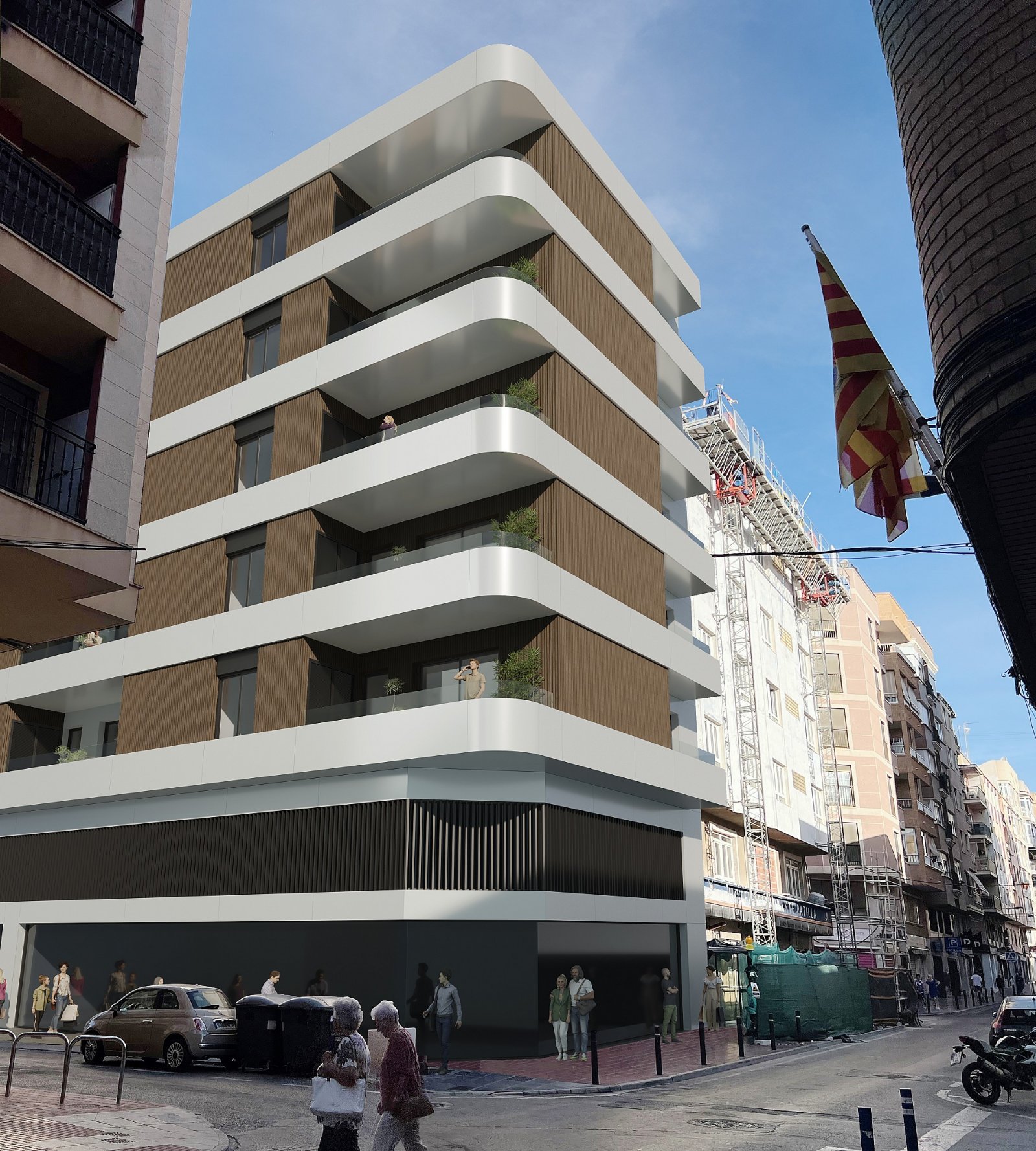 <p>Apartment with terrace provided with 2 Bedrooms and 2 Bathrooms, no swimming pool and no parking place. </p>