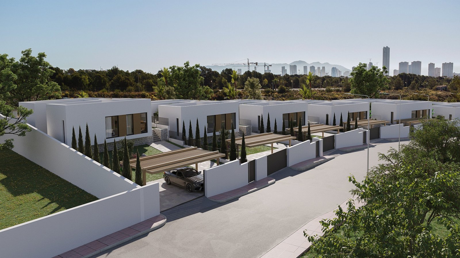 <p>Villa provided with 3 Bedrooms and 3 Bathrooms, private swimming pool and parking space on own plot. </p><p>Single-storey homes around a central...