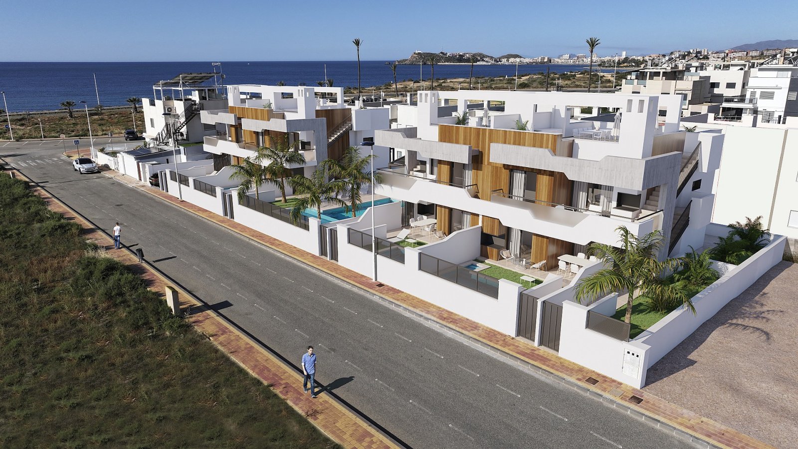 <p>Apartment with garden provided with 3 Bedrooms and 2 Bathrooms, communal swimming pool and parking spot. </p><p>This exclusive project in Puerto...