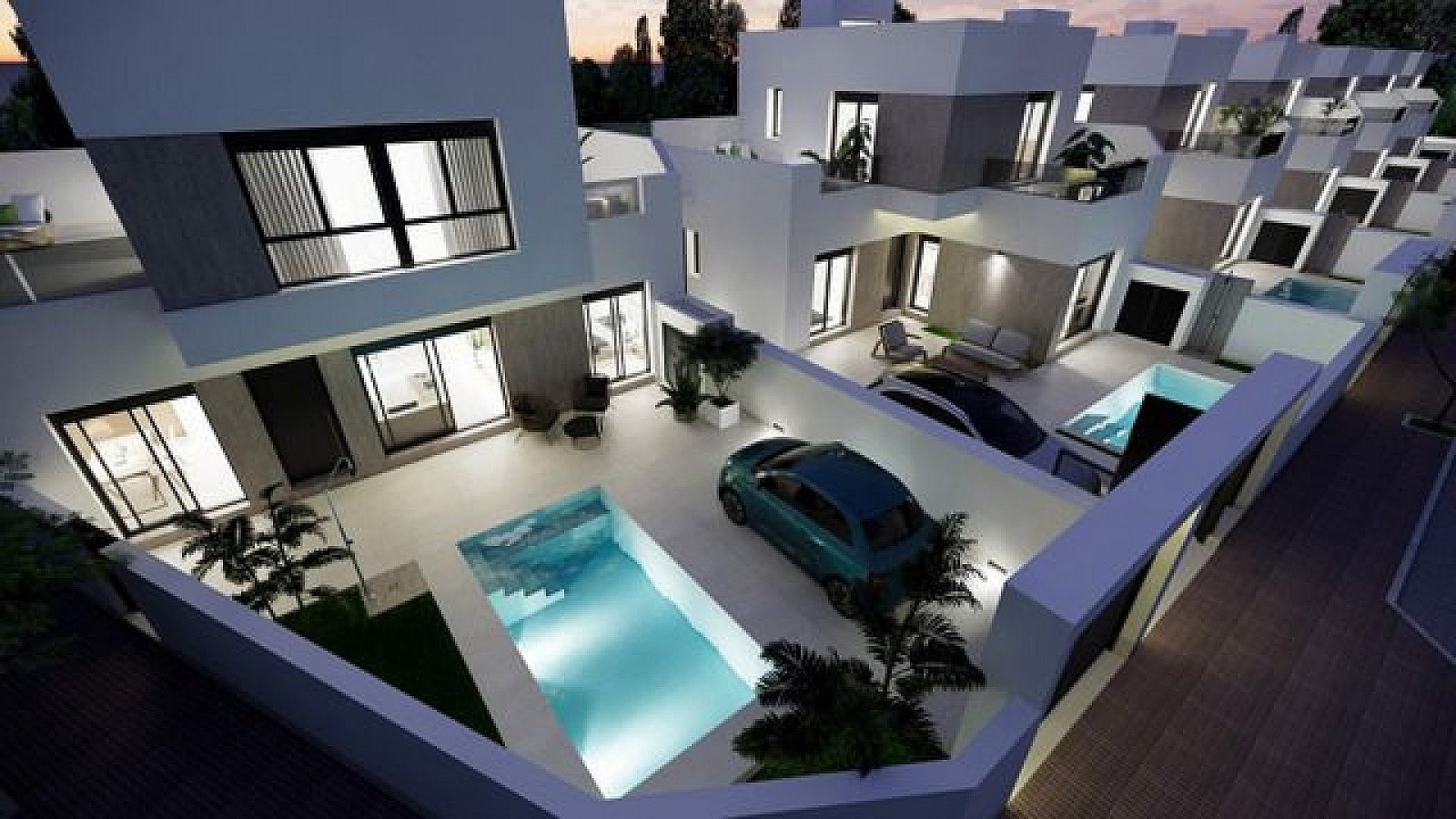 <p>Villa provided with 3 Bedrooms and 2 Bathrooms, private swimming pool and parking space on own plot. </p>