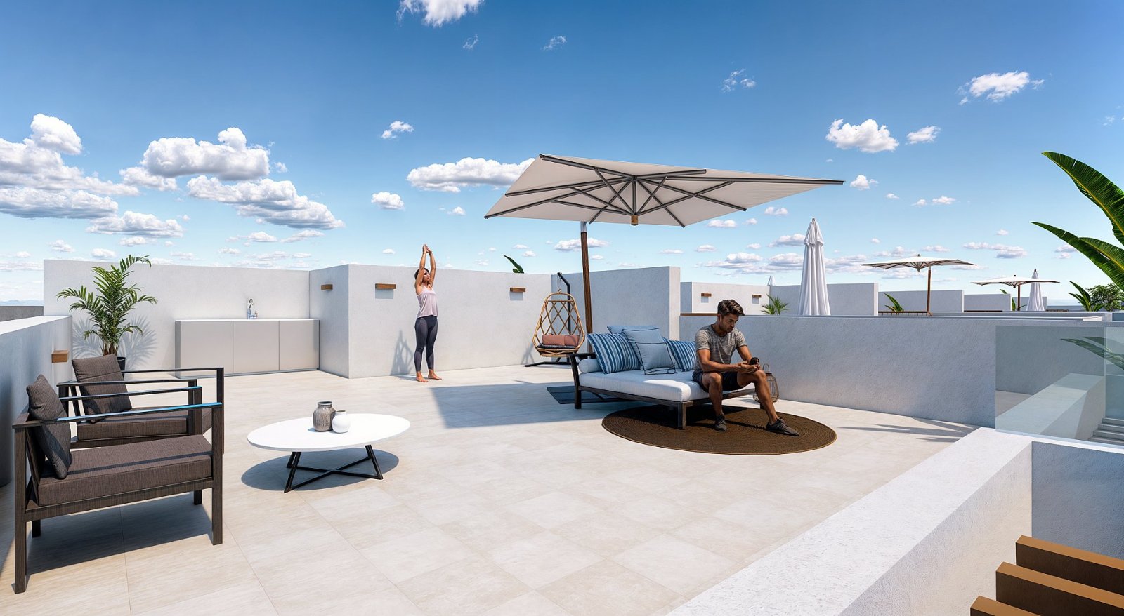 <p>Villa provided with 3 Bedrooms and 2 Bathrooms, private swimming pool and parking space on own plot. </p><p>Residencial El Pasico offers modern ...