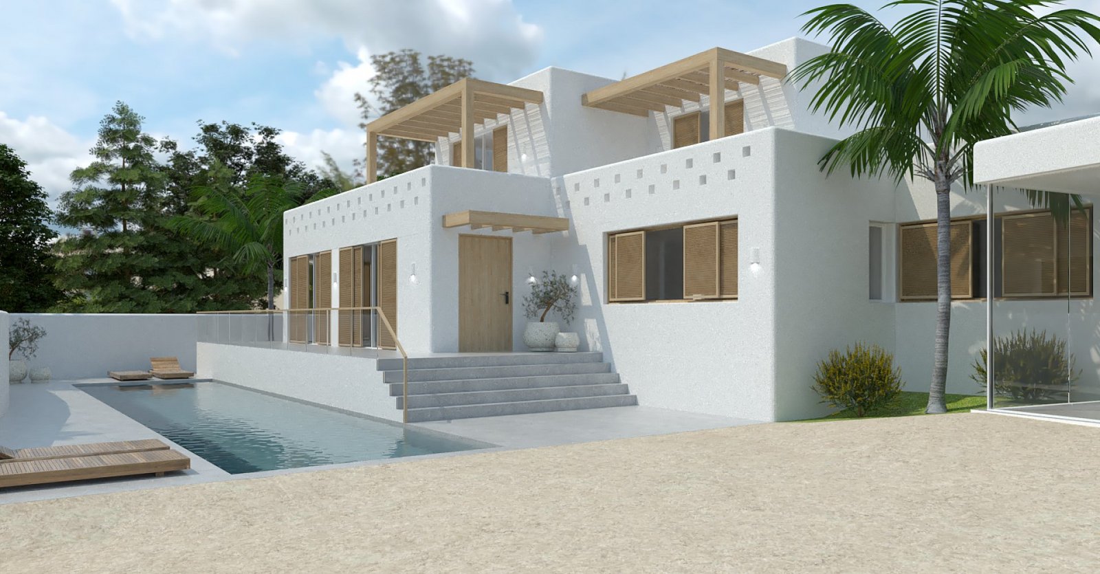 <p>Villa provided with 4 Bedrooms and 4 Bathrooms, private swimming pool and parking space on own plot. </p><p>Welcome to a new standard of living ...