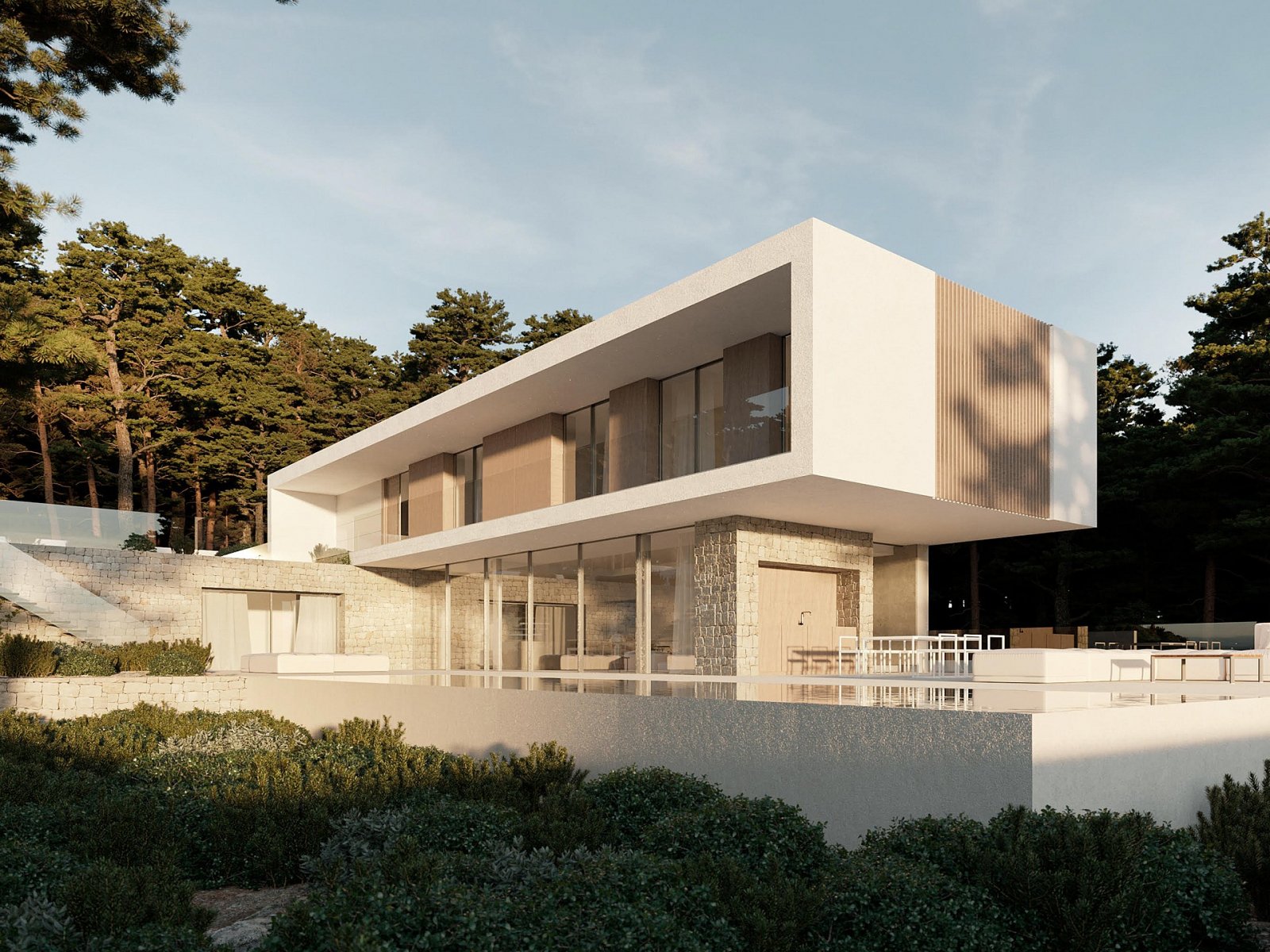 Moraira: <p>Villa provided with 4 Bedrooms and 4 Bathrooms, private swimming pool and multiple parking spaces. </p><p>Discover the charm of this beautiful l... 