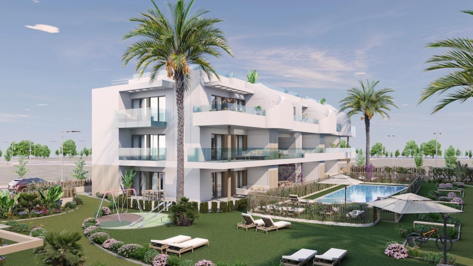 Stilvolles Apartment mit Gemeinschaftspool und Garten