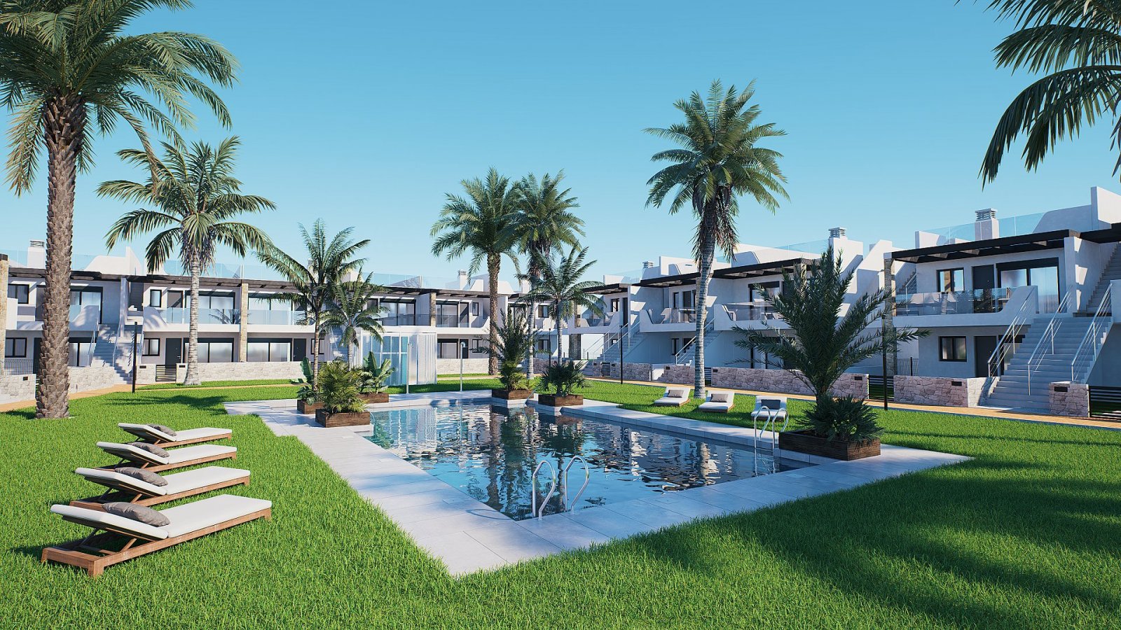 Hochwertige Apartments mit Dachterrasse, Pool & Tiefgarage
