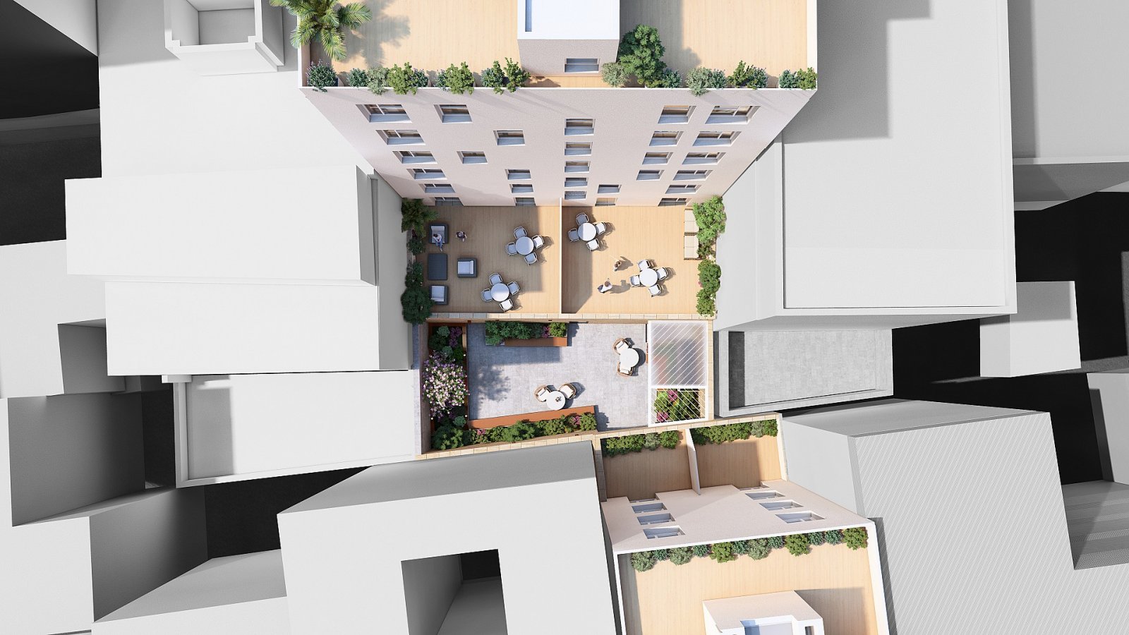<p>Apartment with terrace provided with 2 Bedrooms and 2 Bathrooms, no swimming pool and parking space with underground storage. </p><p>This reside...