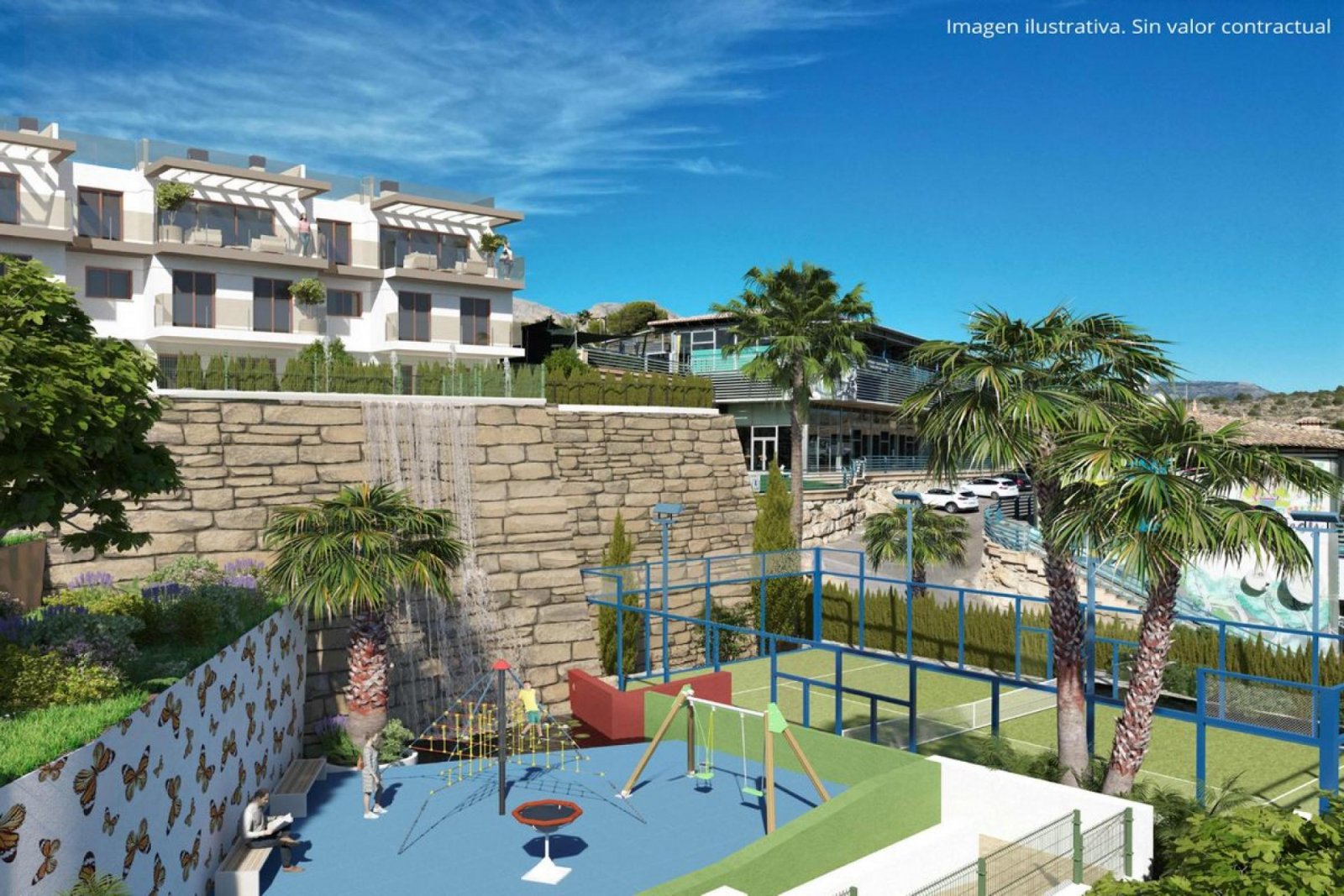 <p>Villa provided with 4 Bedrooms and 3 Bathrooms, communal swimming pool and multiple parking spaces. </p>